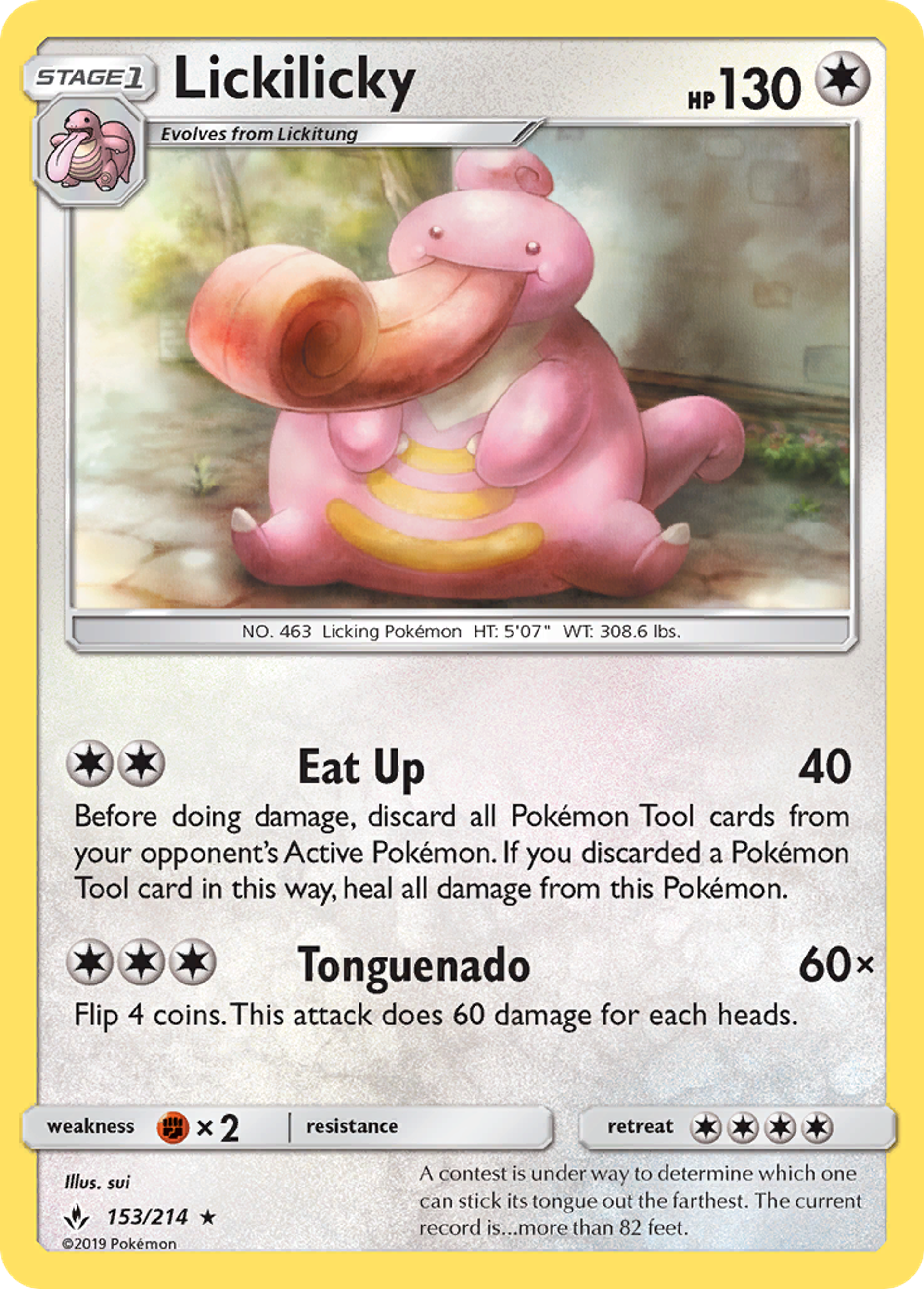 Lickilicky — SM - Unbroken Bonds — Pokemon
