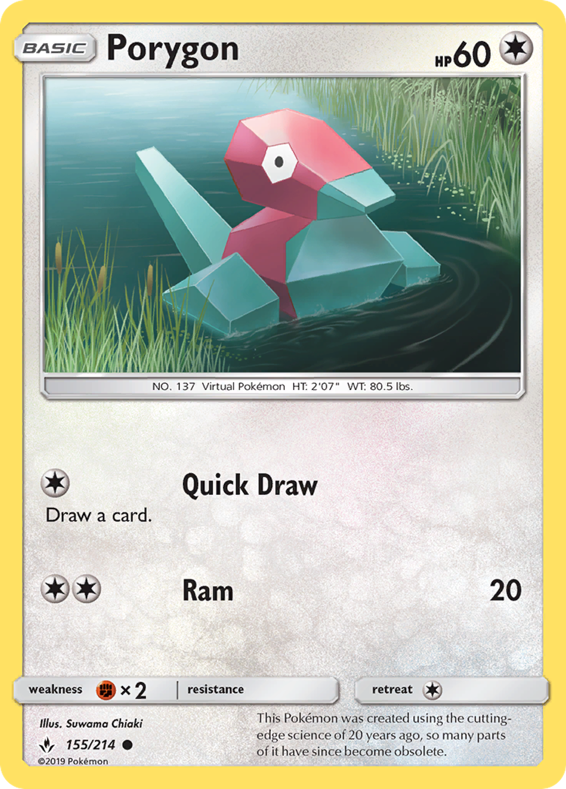 Porygon — SM - Unbroken Bonds — Pokemon