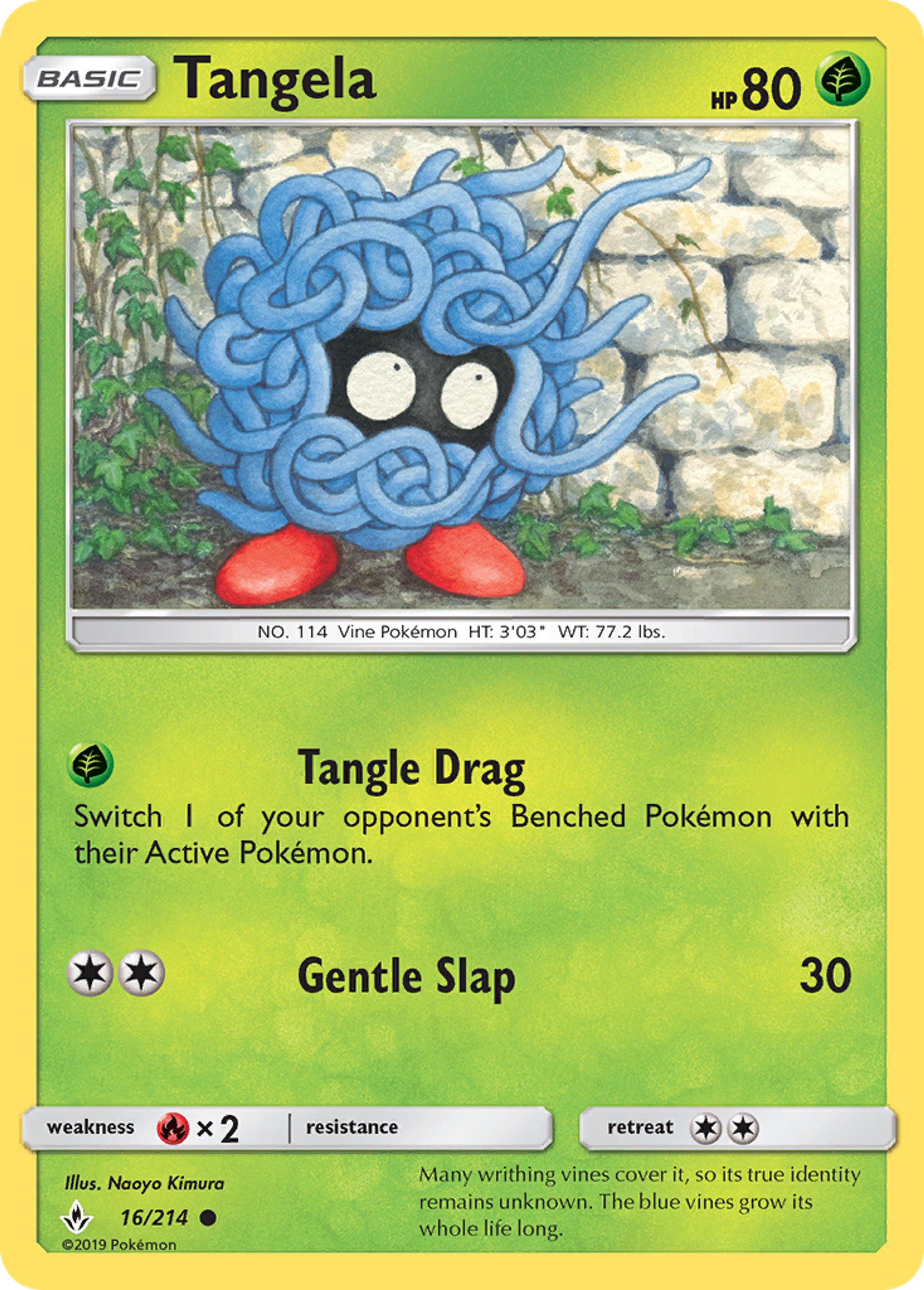 Tangela — SM - Unbroken Bonds — Pokemon
