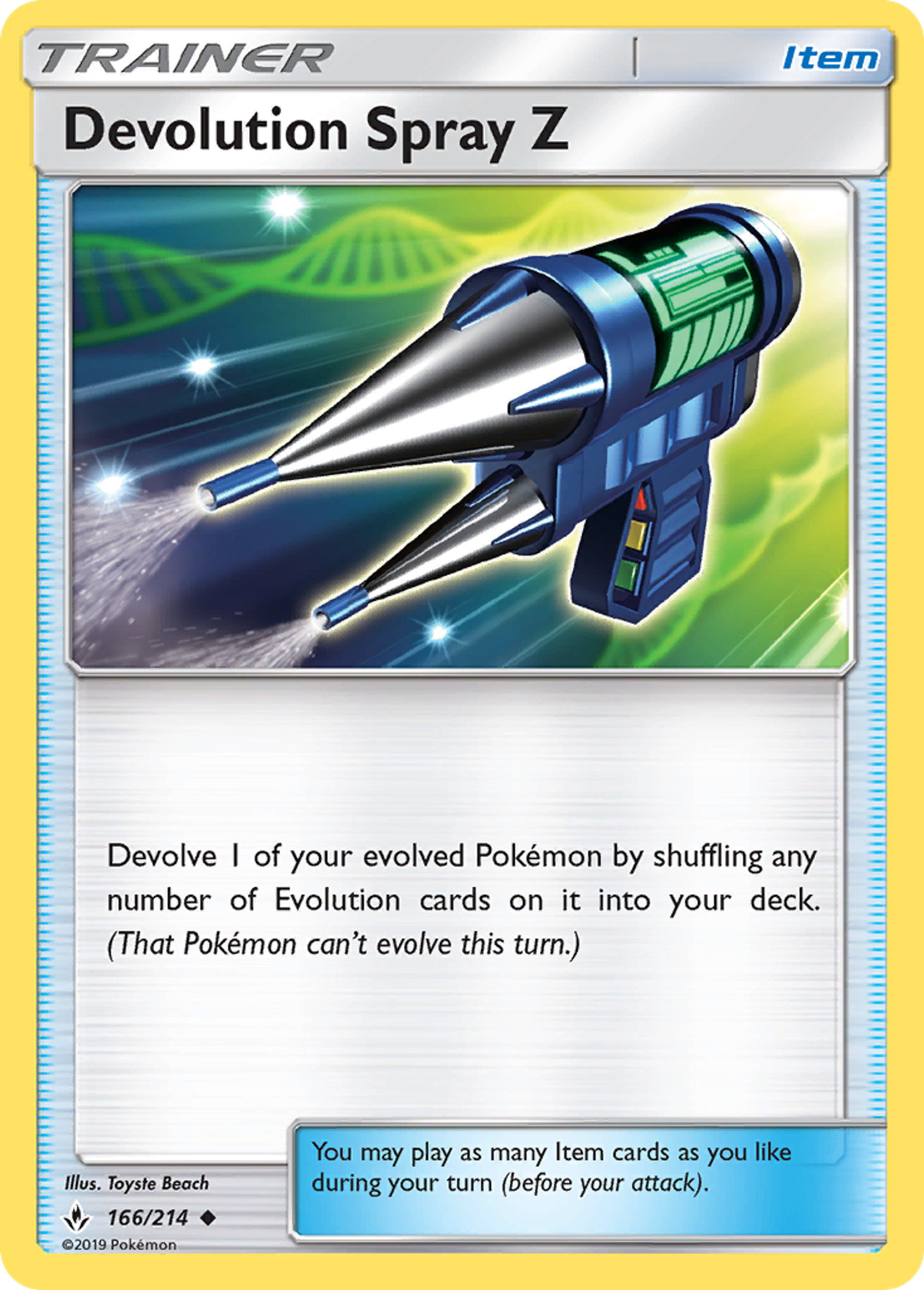 Devolution Spray Z — SM - Unbroken Bonds — Pokemon