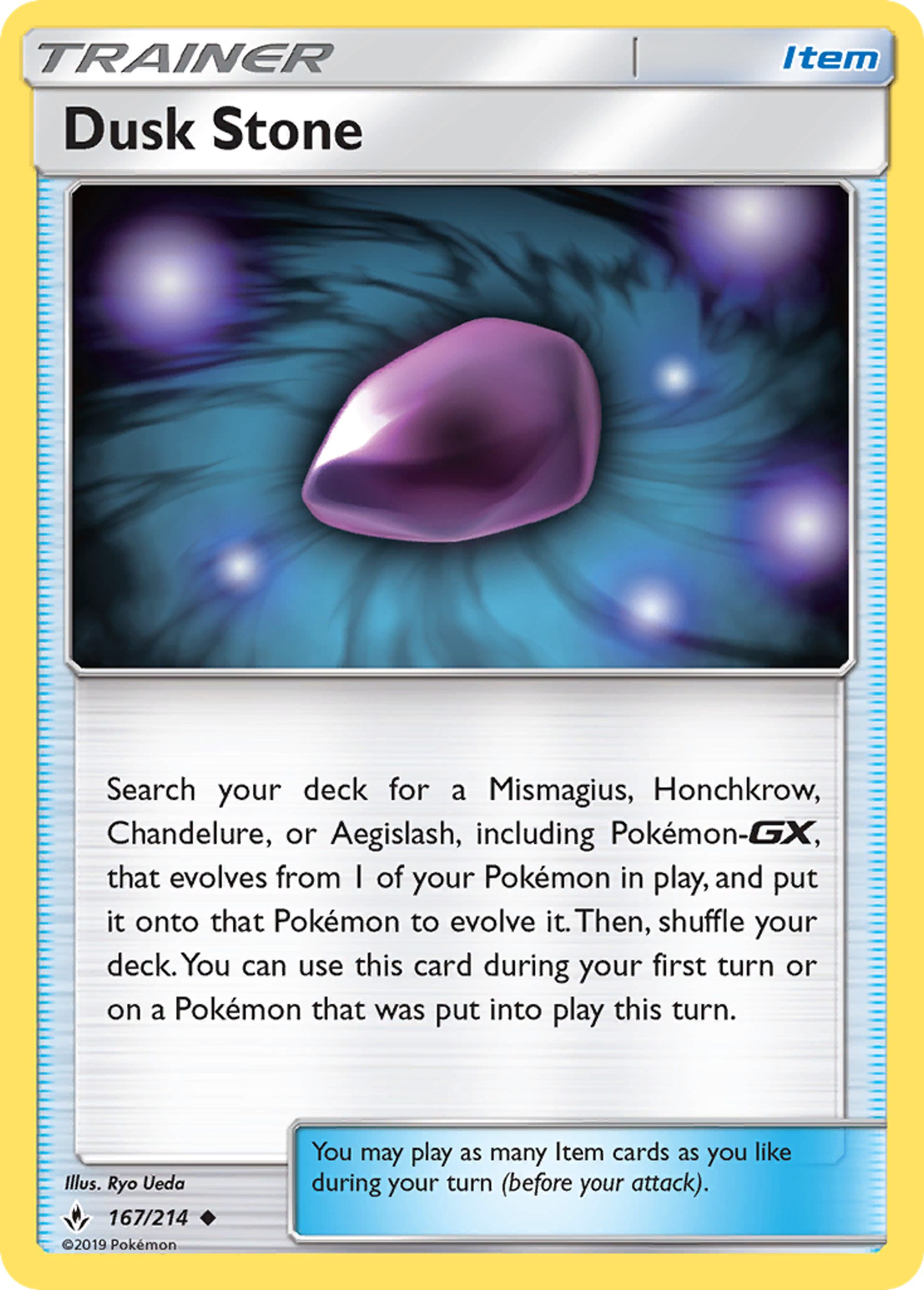 Dusk Stone — SM - Unbroken Bonds — Pokemon