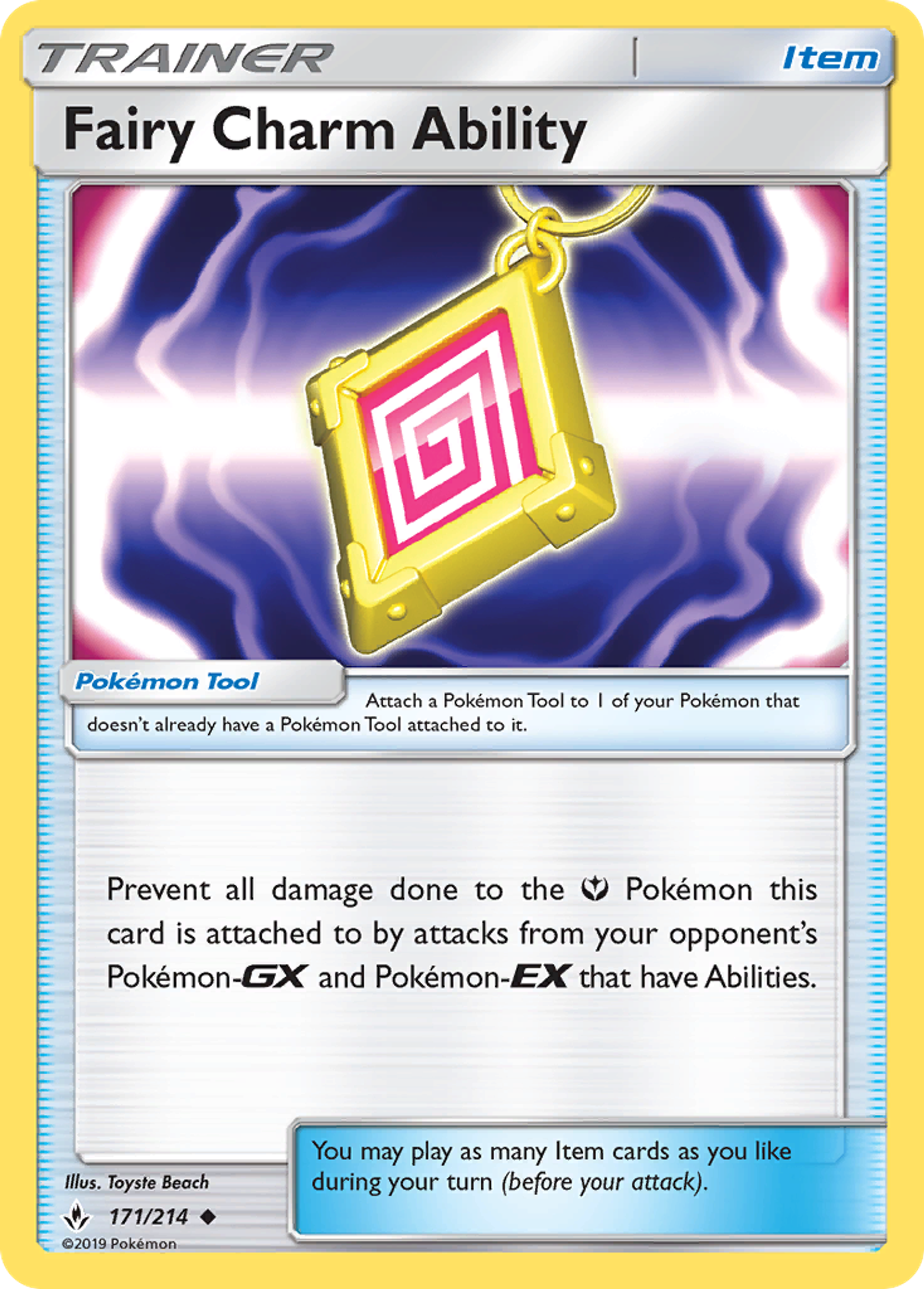 Amulette Féerique Talent — SM - Unbroken Bonds — Pokemon