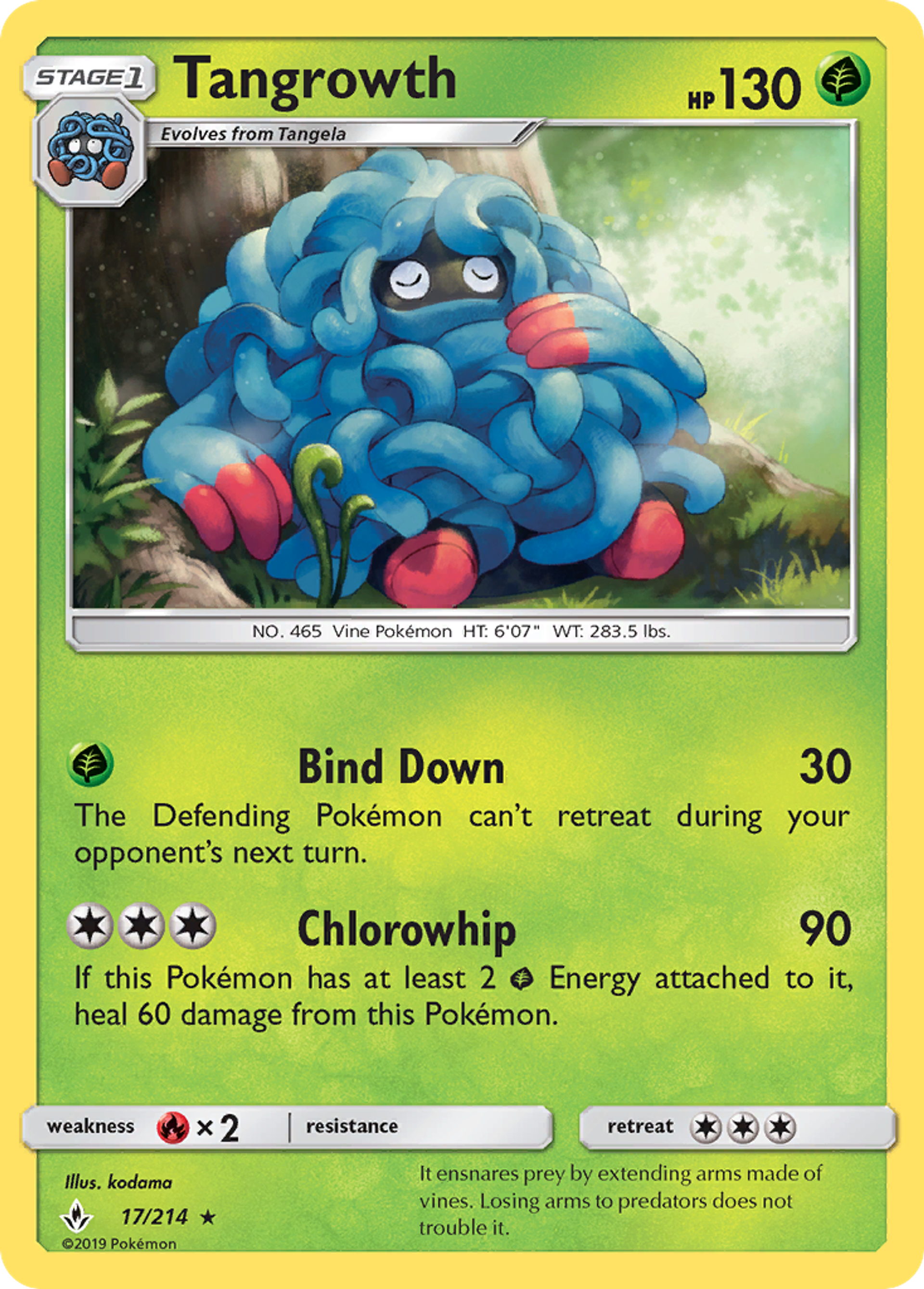 Tangrowth — SM - Unbroken Bonds — Pokemon