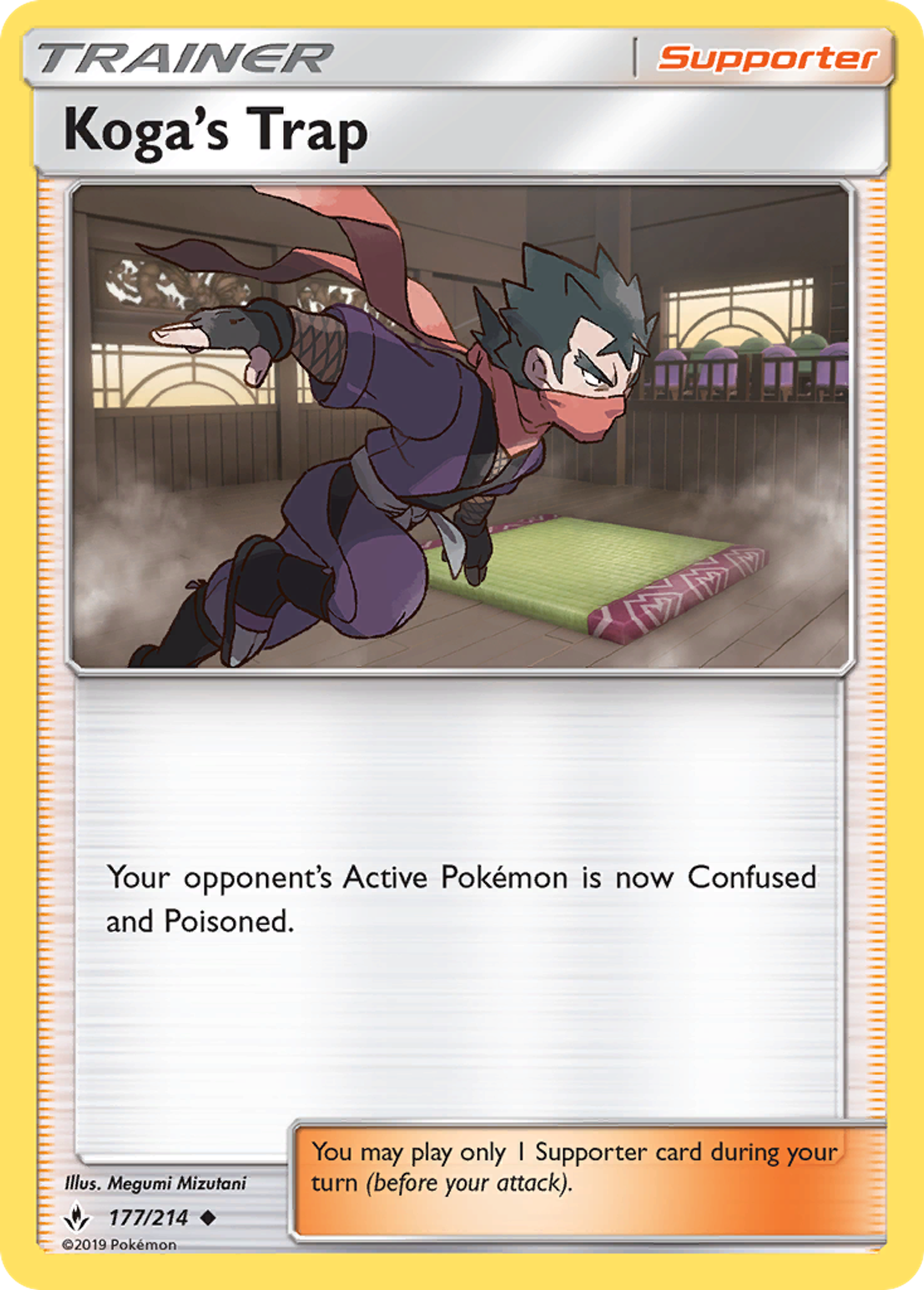 Piège de Koga — SM - Unbroken Bonds — Pokemon