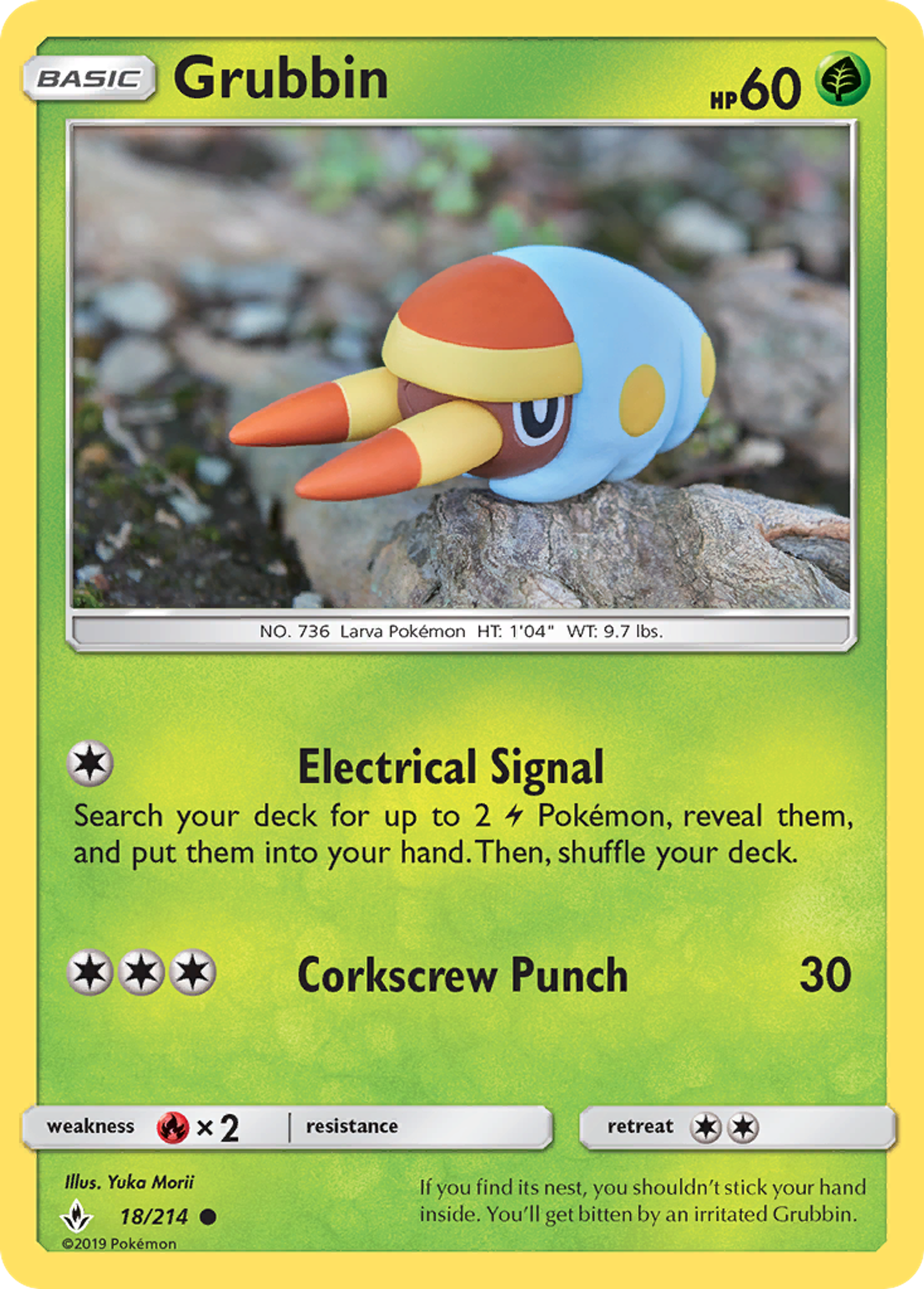 Grubbin — SM - Unbroken Bonds — Pokemon