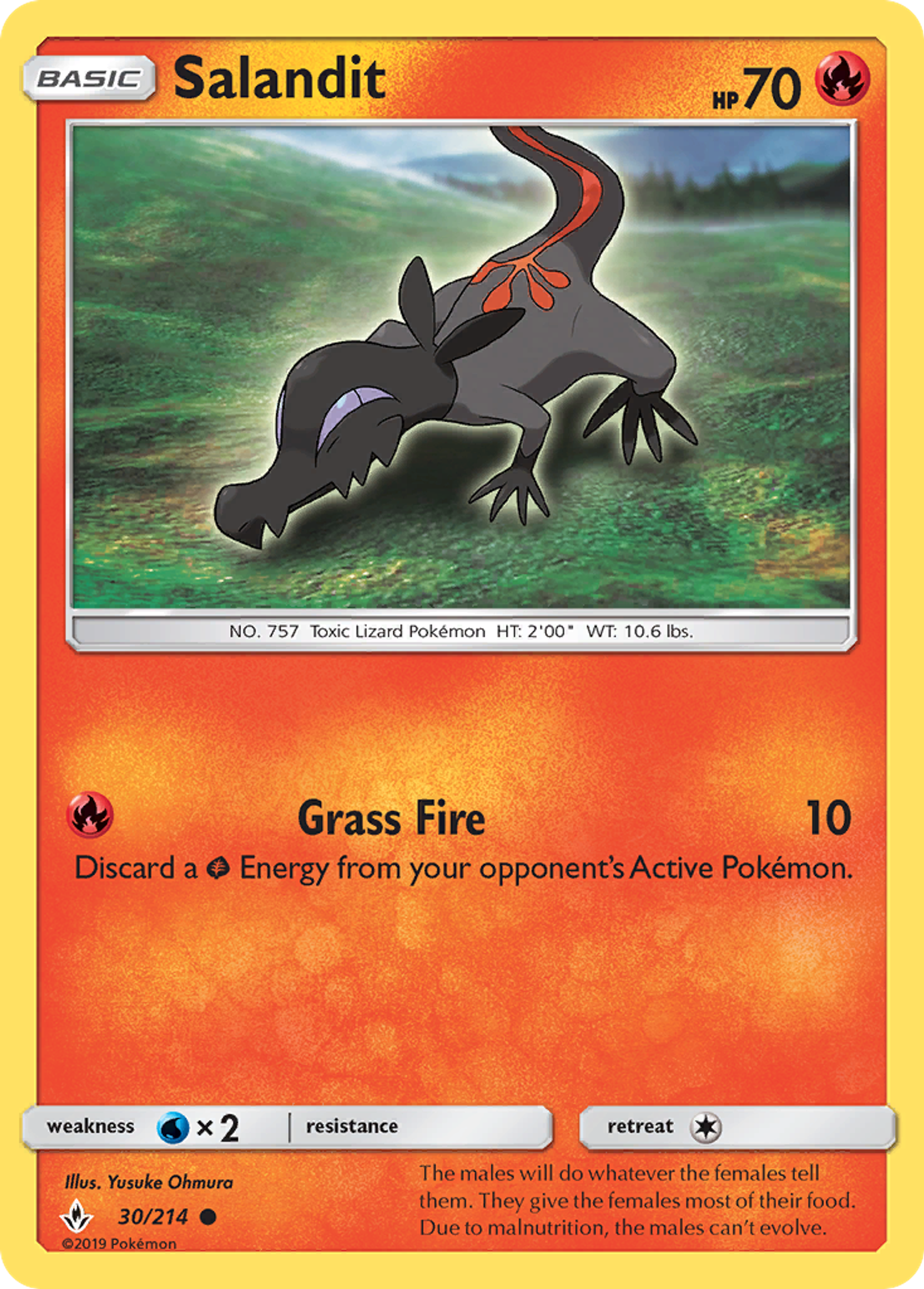 Salandit — SM - Unbroken Bonds — Pokemon