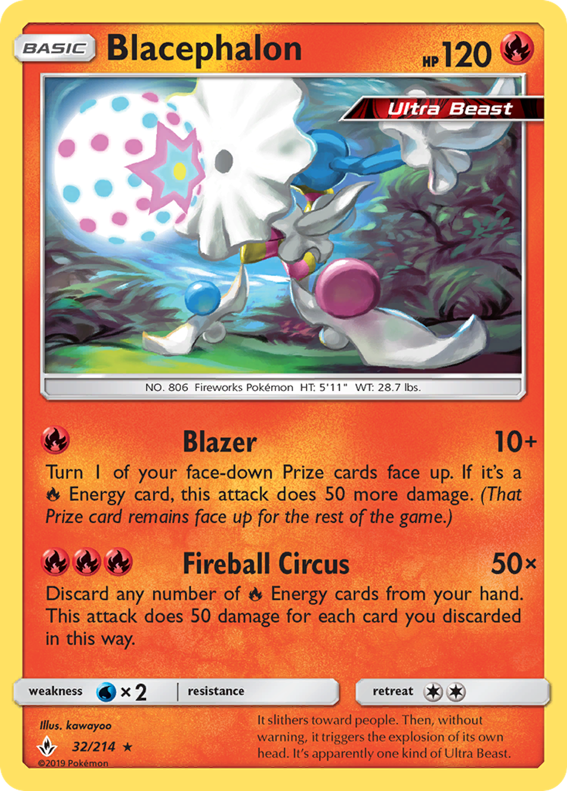 Blacephalon — SM - Unbroken Bonds — Pokemon