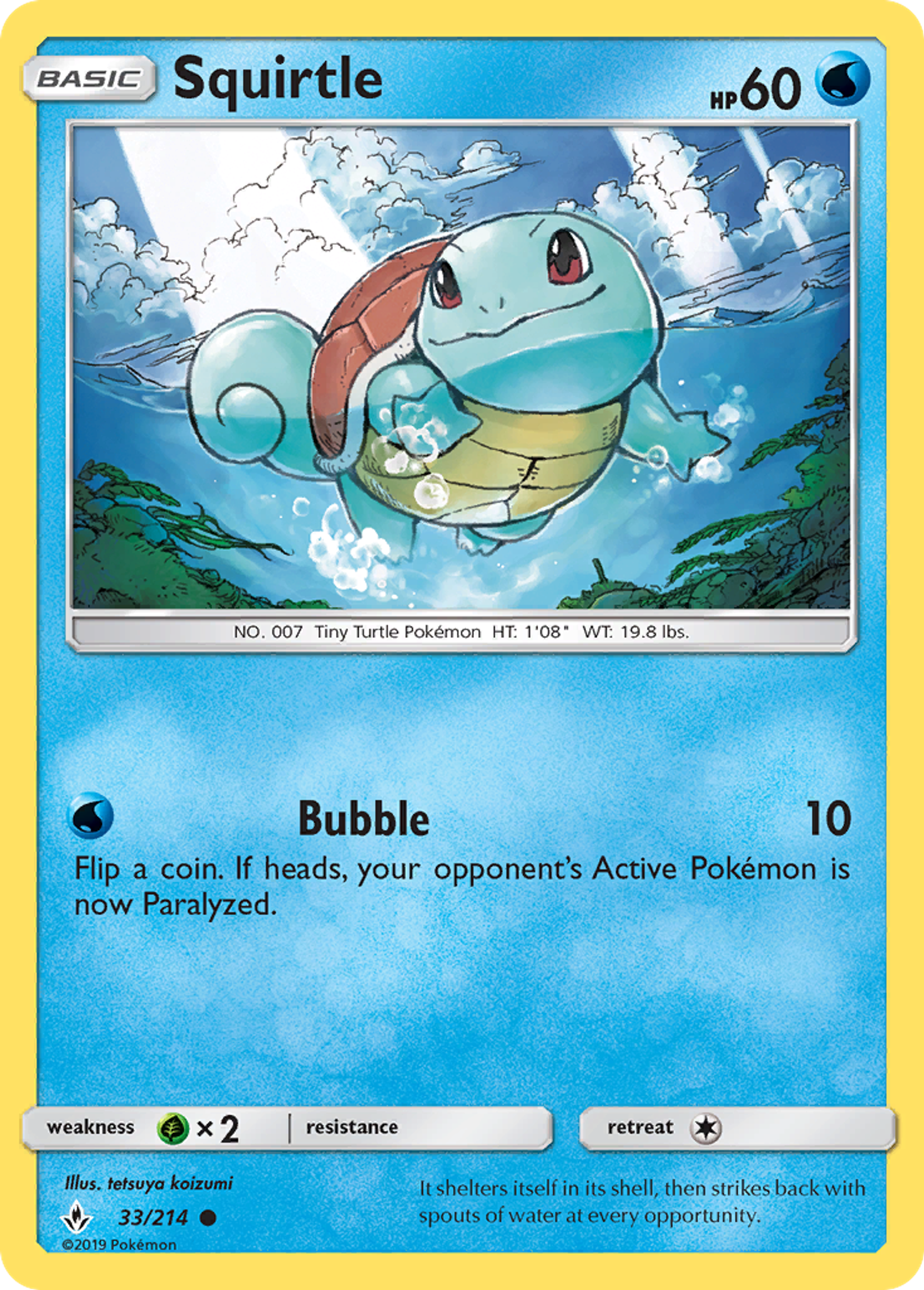 Squirtle — SM - Unbroken Bonds — Pokemon