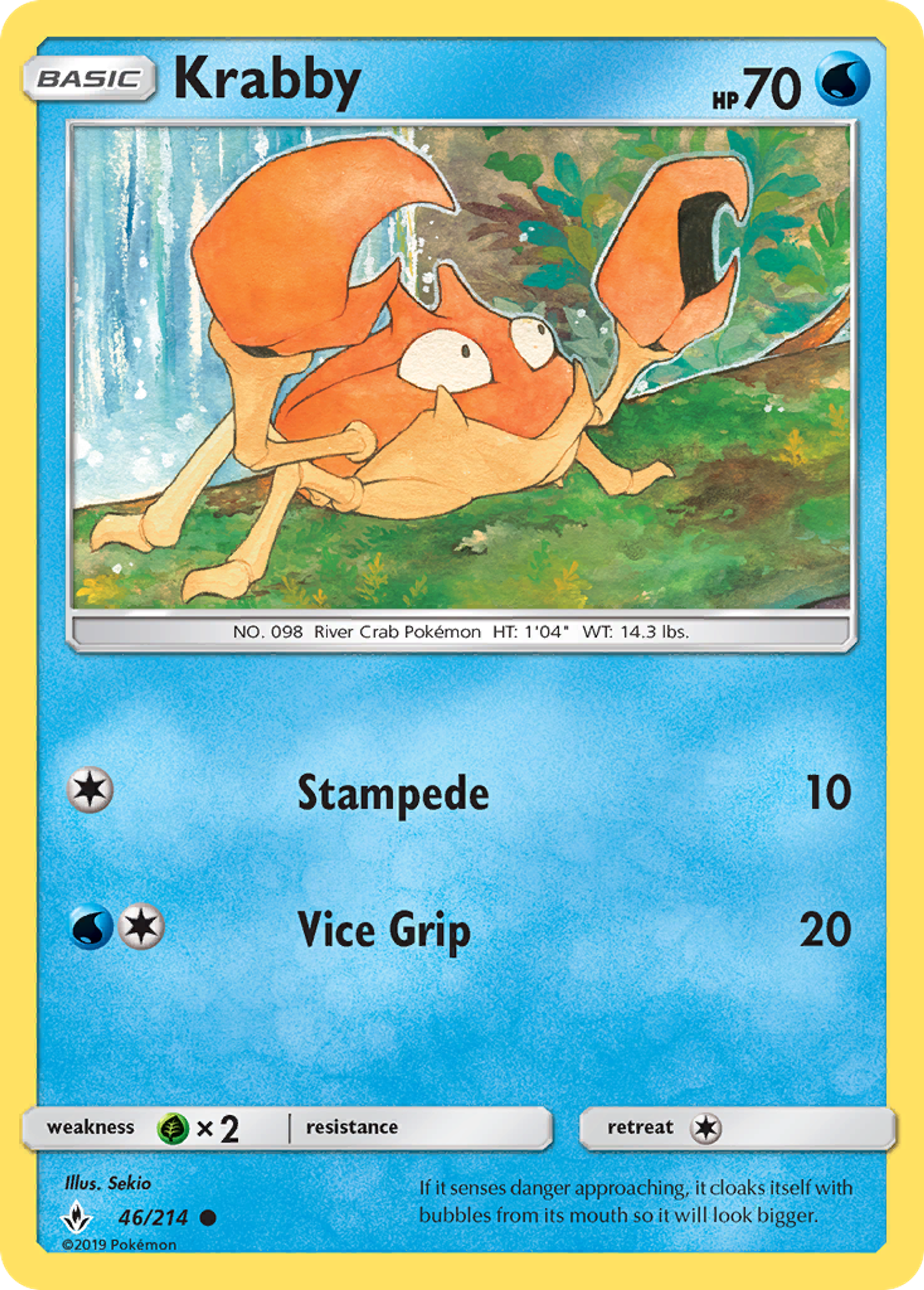 Krabby — SM - Unbroken Bonds — Pokémon