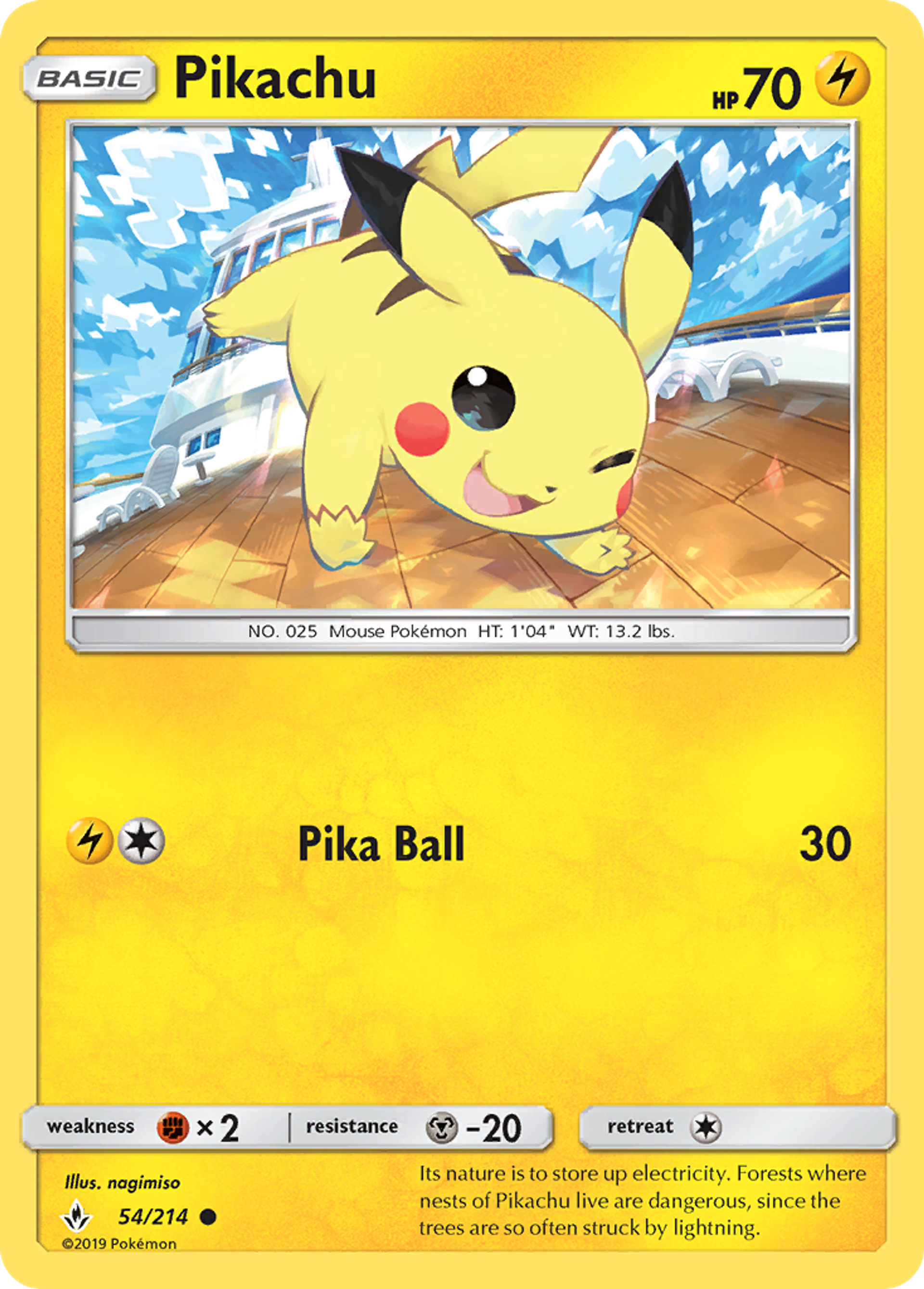 Pikachu — SM - Unbroken Bonds — Pokemon
