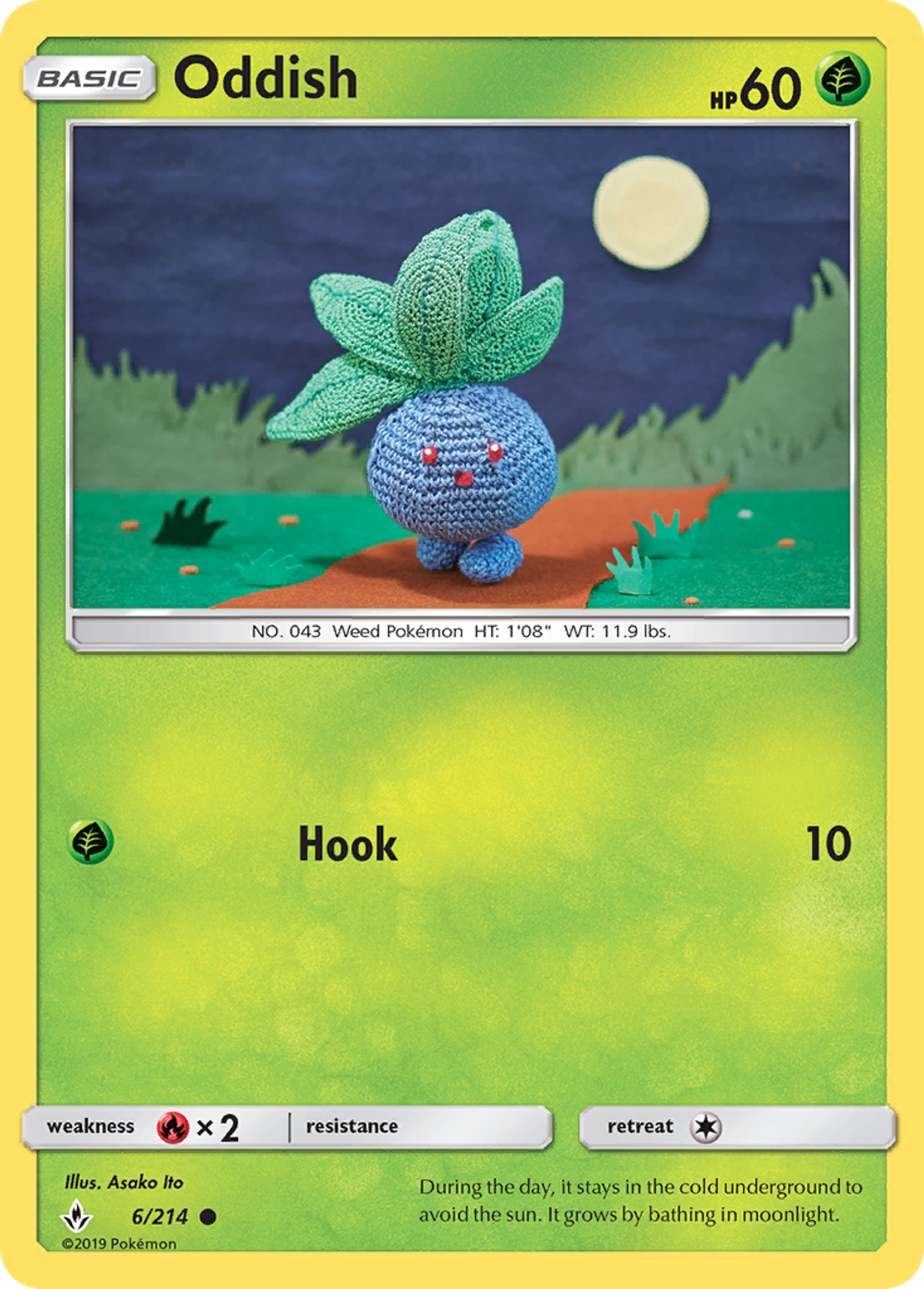 Oddish — SM - Unbroken Bonds — Pokemon