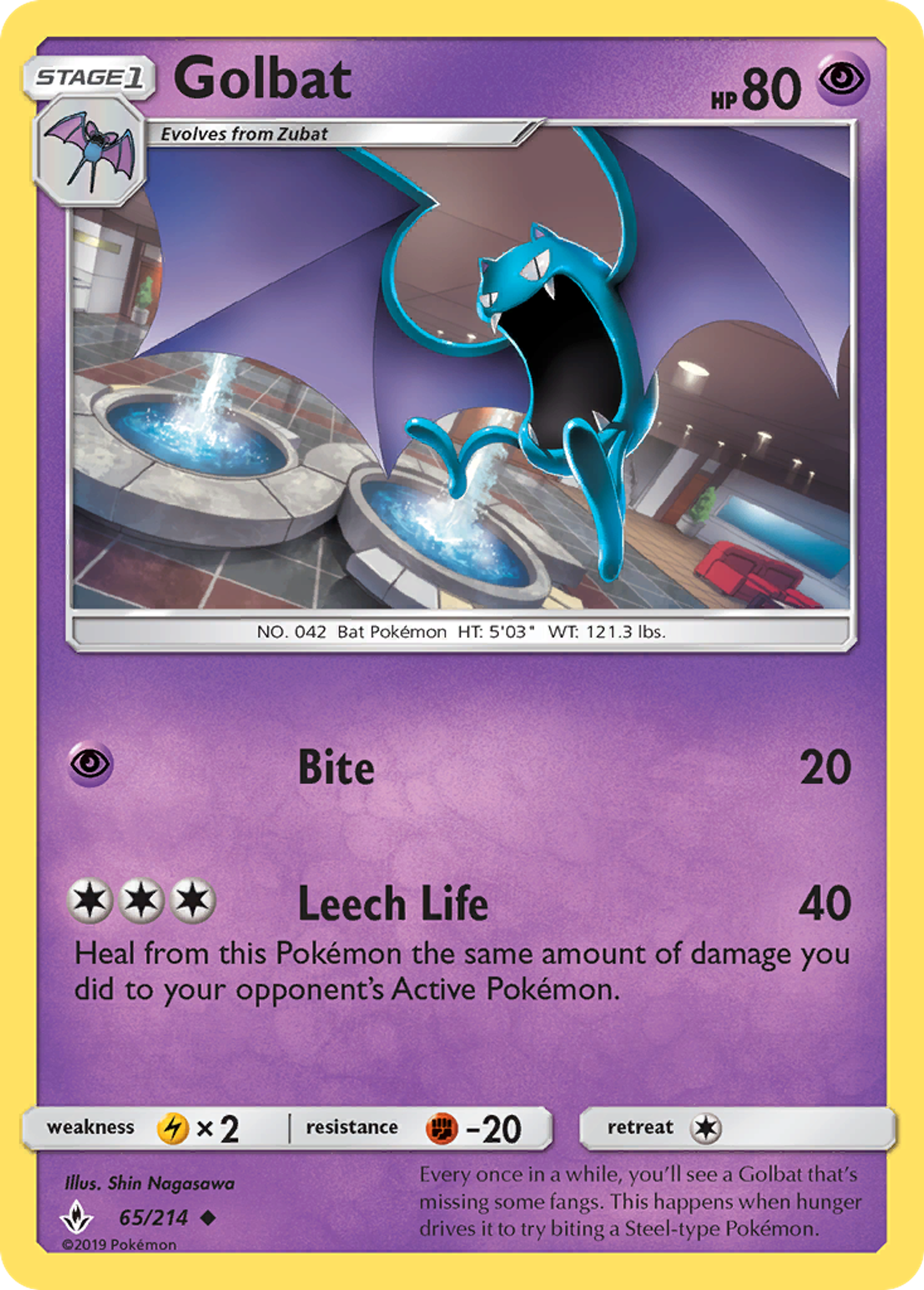 Golbat — SM - Unbroken Bonds — Pokemon