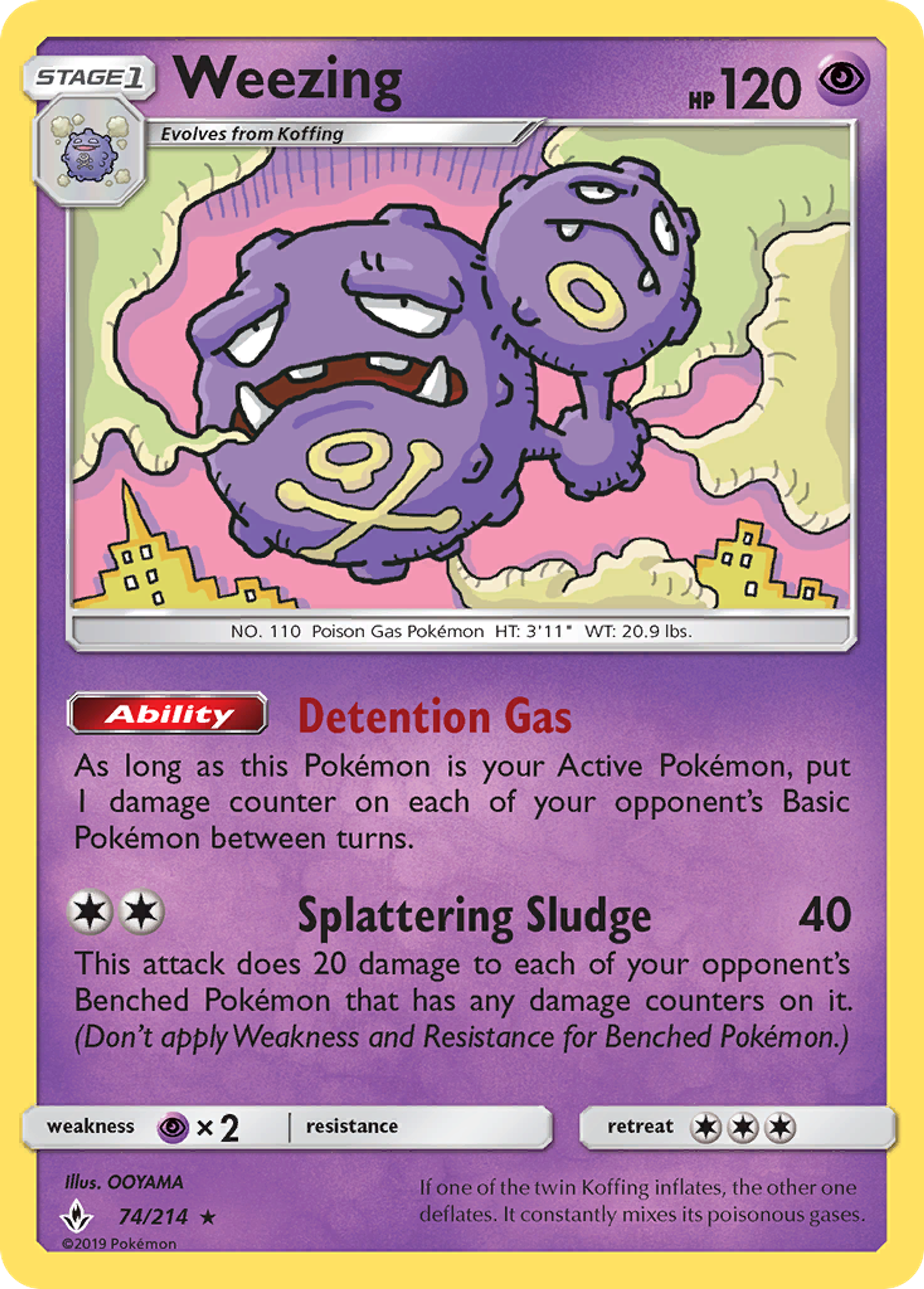 Weezing — SM - Unbroken Bonds — Pokemon