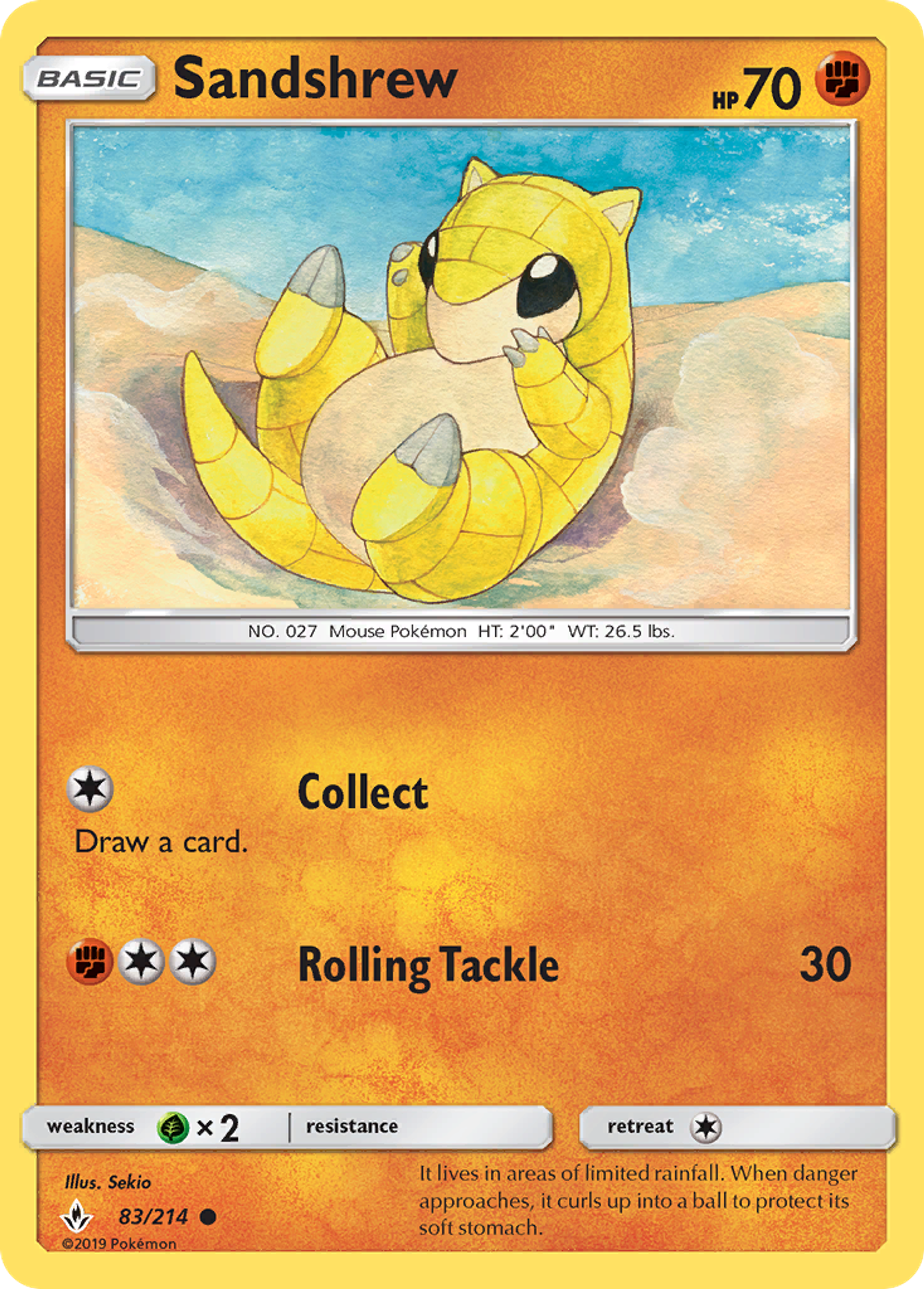 Sabelette — SM - Unbroken Bonds — Pokemon