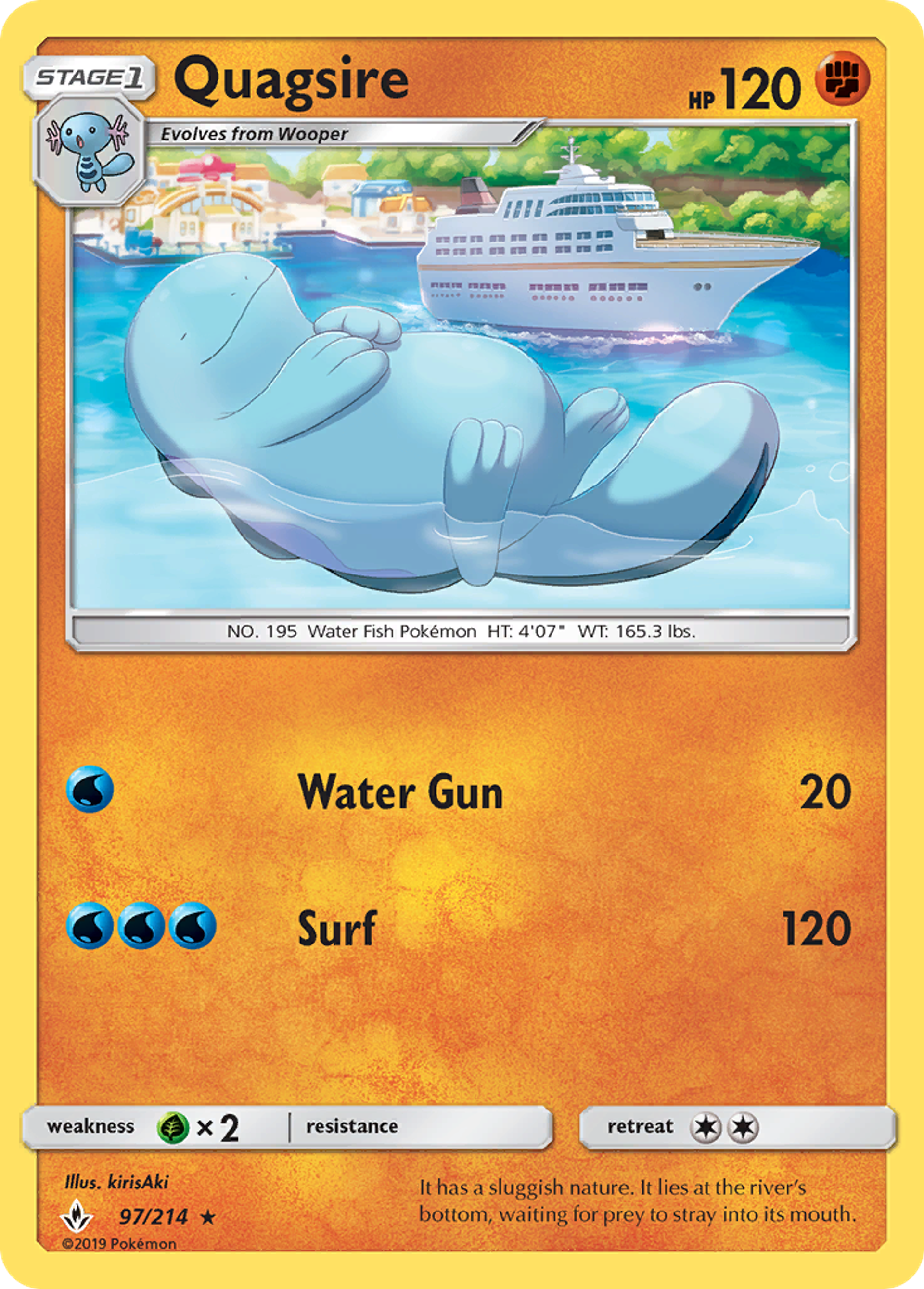Quagsire — SM - Unbroken Bonds — Pokemon
