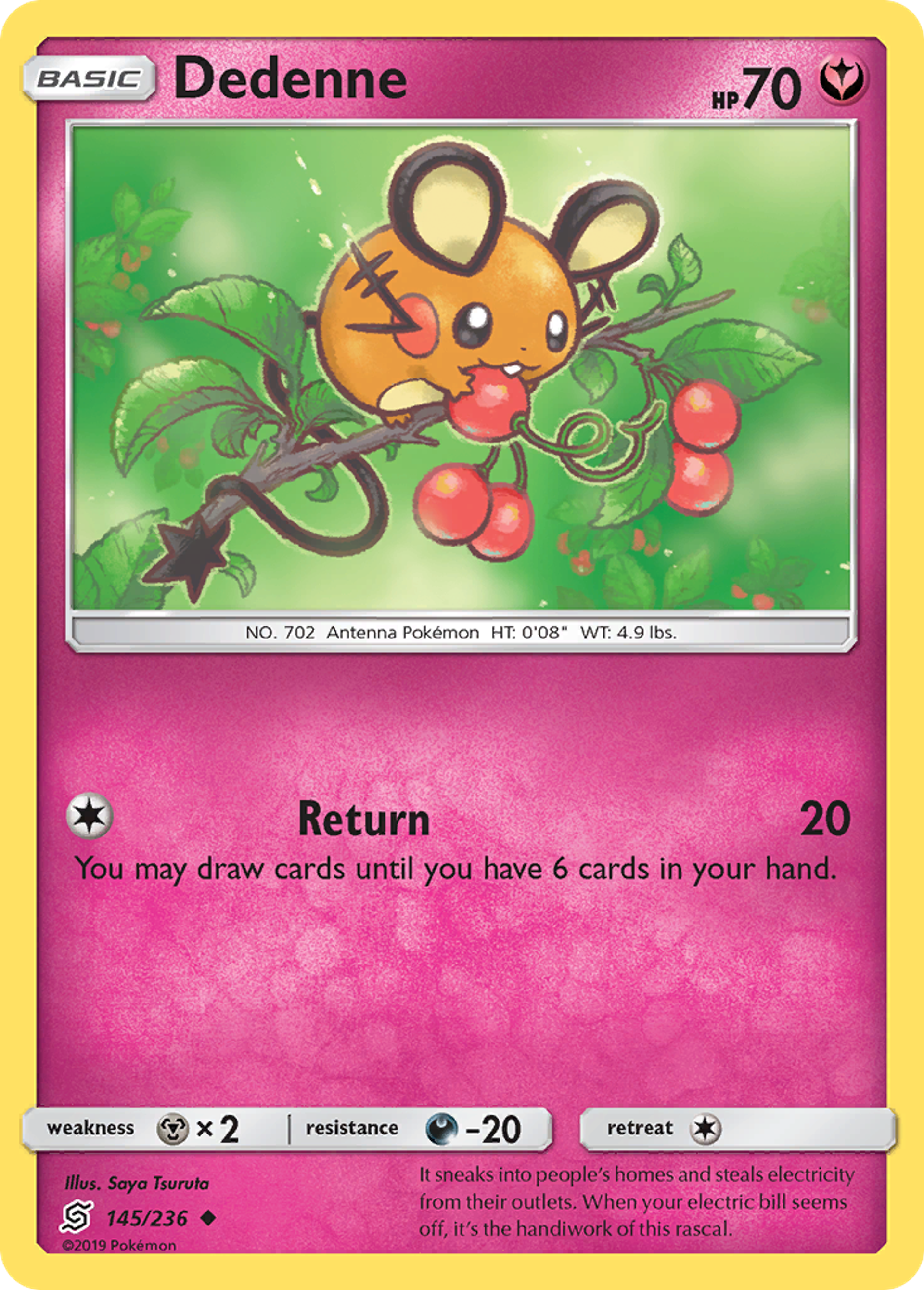 Dedenne — SM - Unified Minds — Pokemon