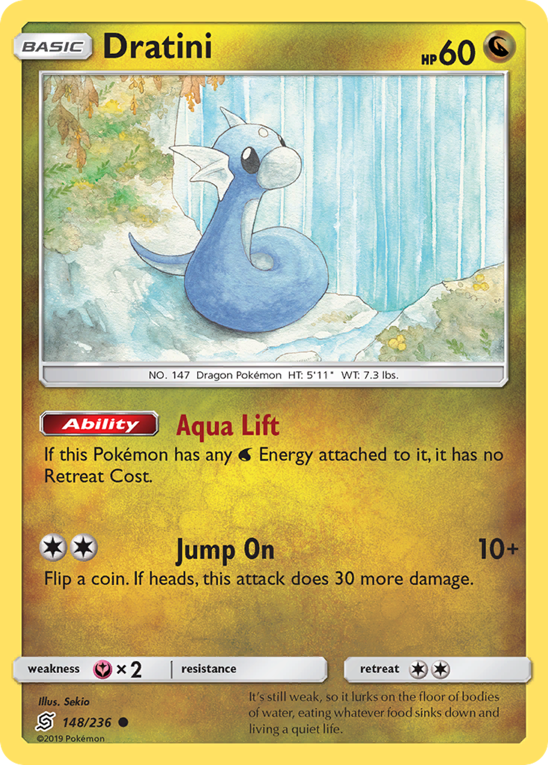Dratini — SM - Unified Minds — Pokemon