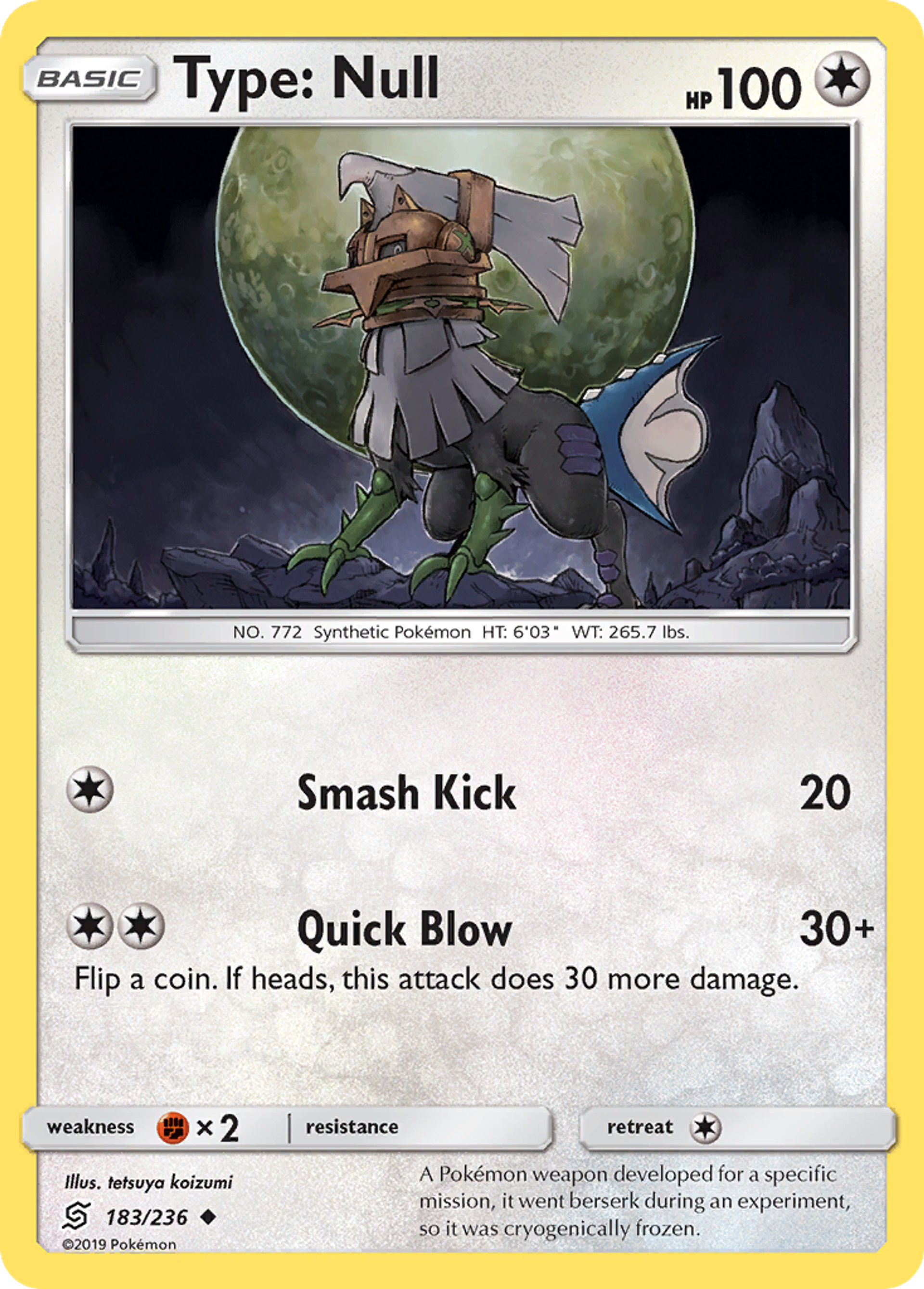 Type: Null — SM - Unified Minds — Pokemon