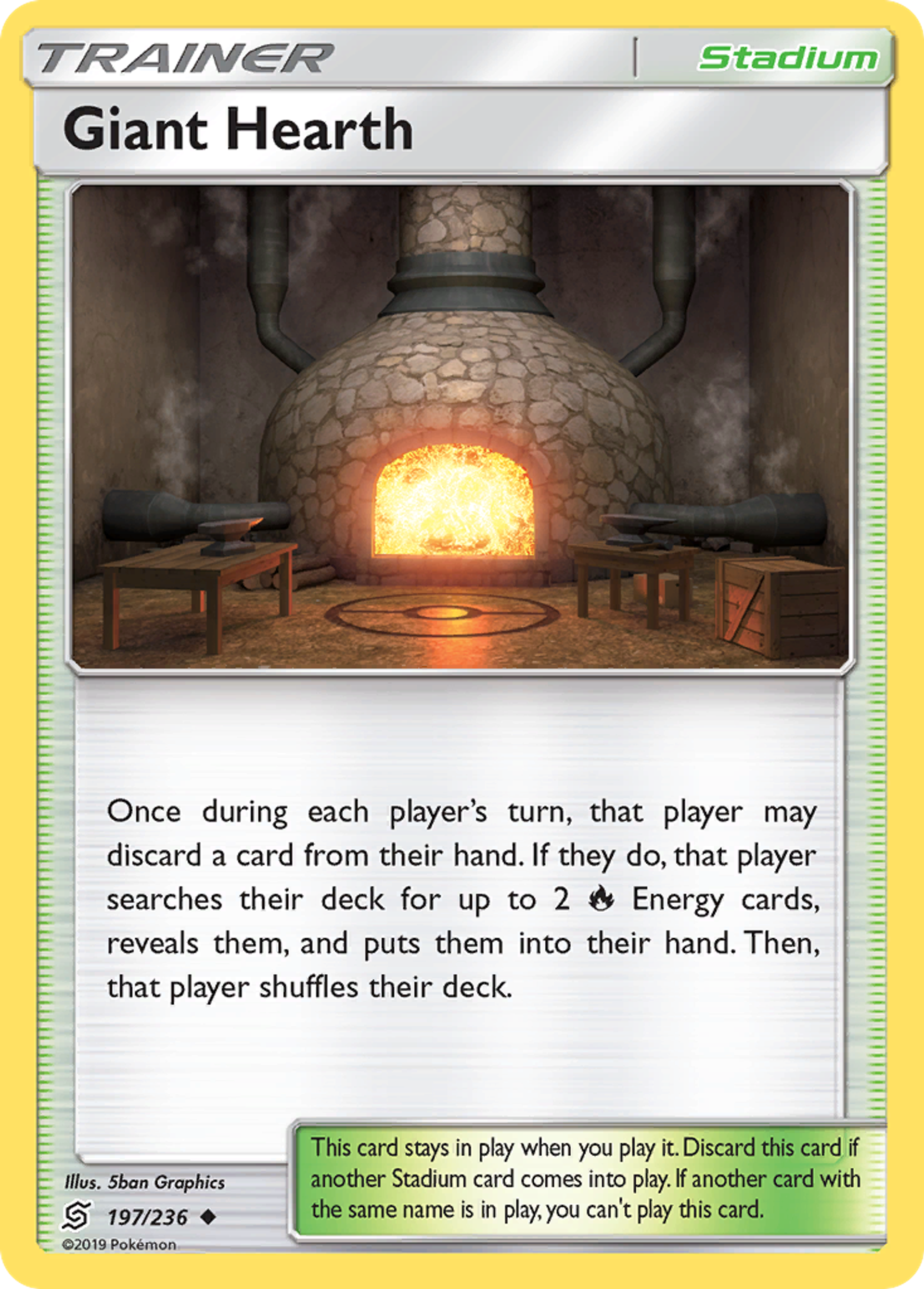 Âtre Géant — SM - Unified Minds — Pokemon