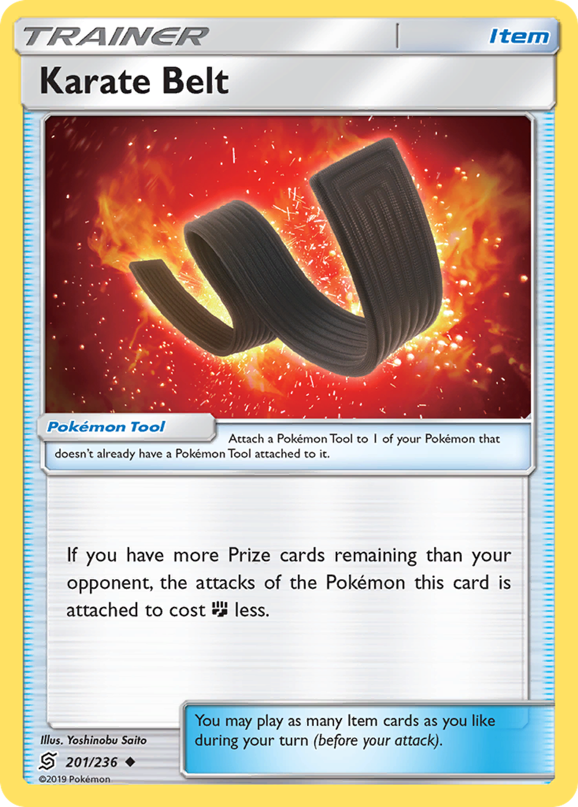 Ceinture de Karaté — SM - Unified Minds — Pokemon