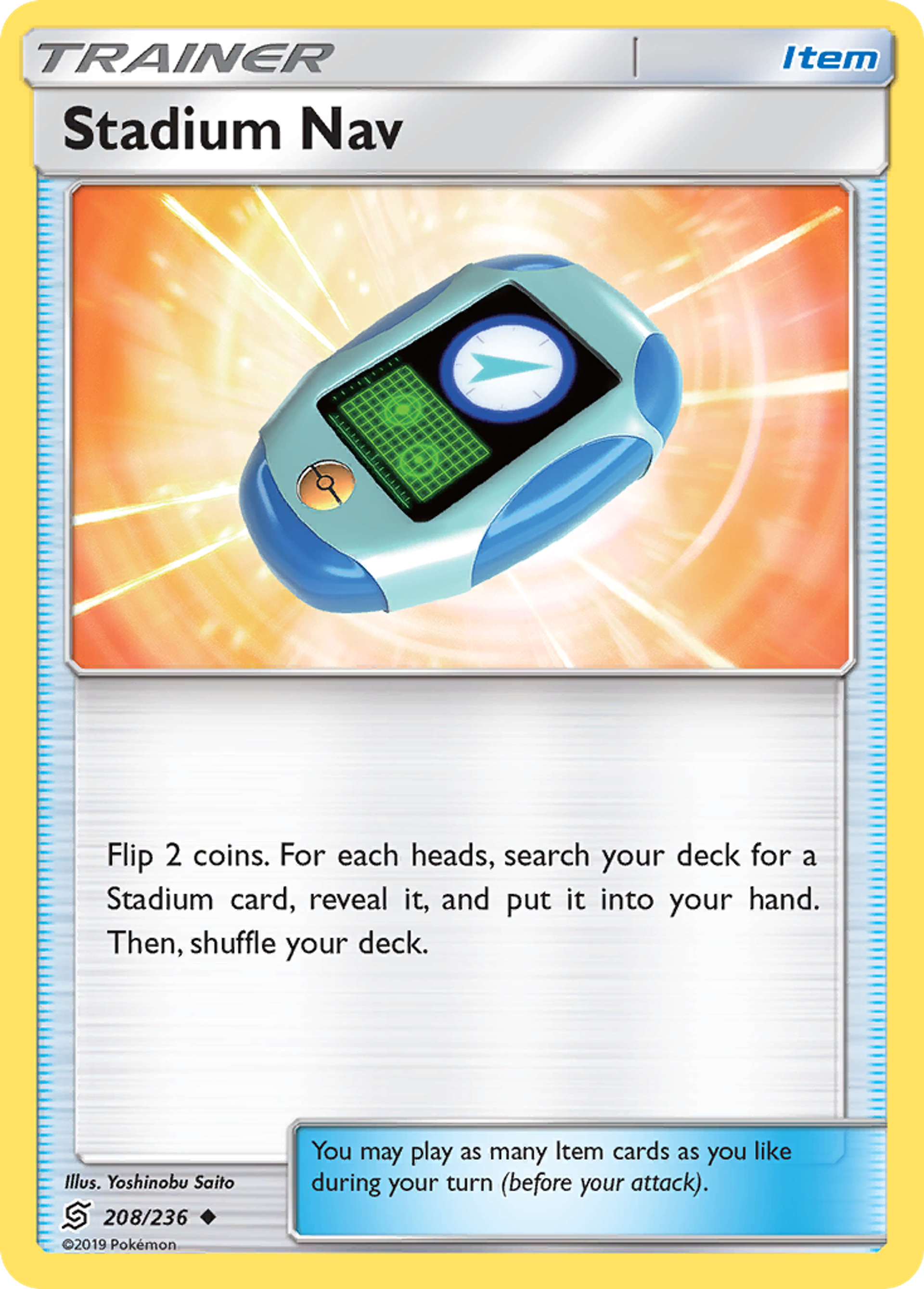 Navigateur de Stade — SM - Unified Minds — Pokemon