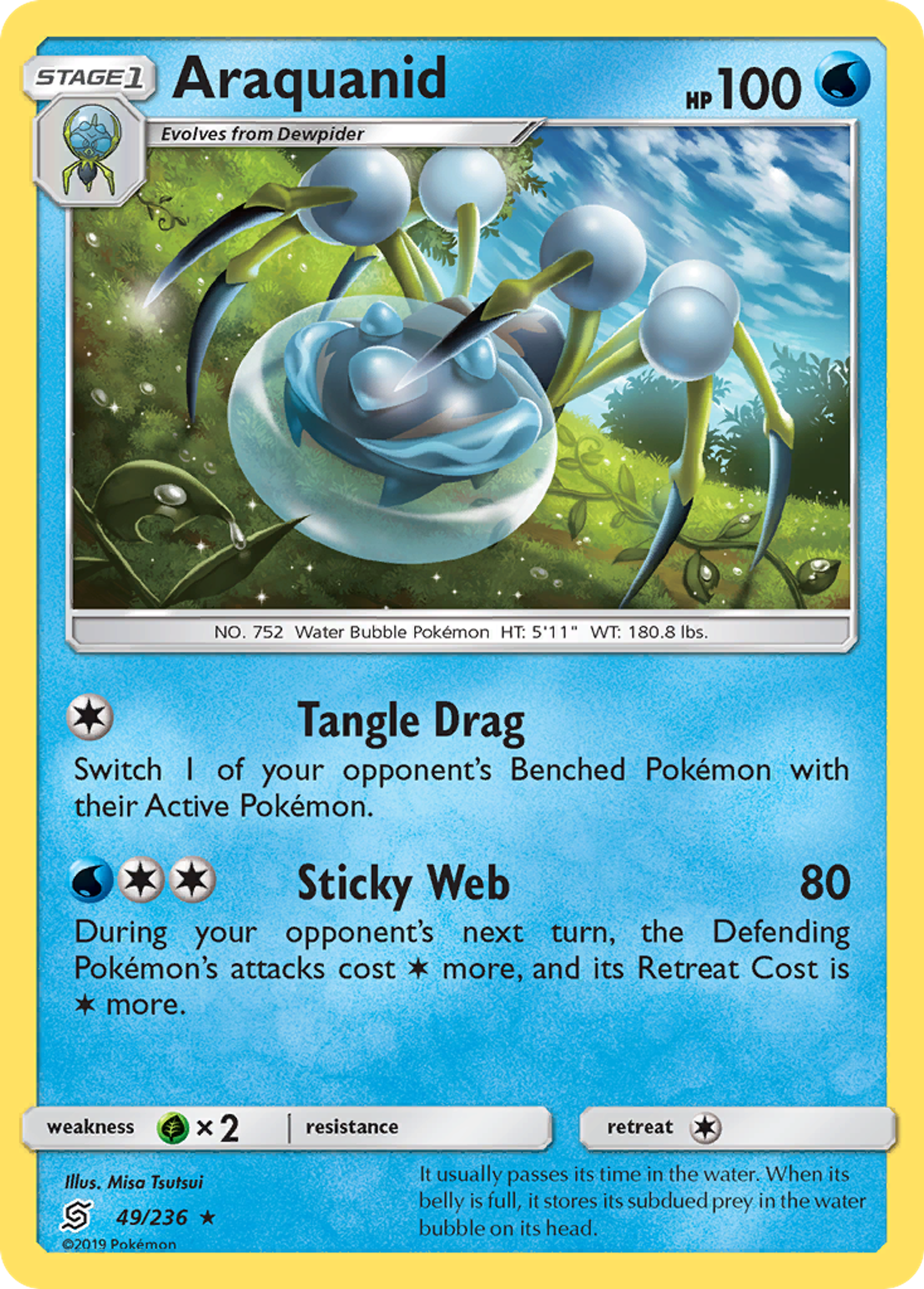 Araquanid — SM - Unified Minds — Pokemon