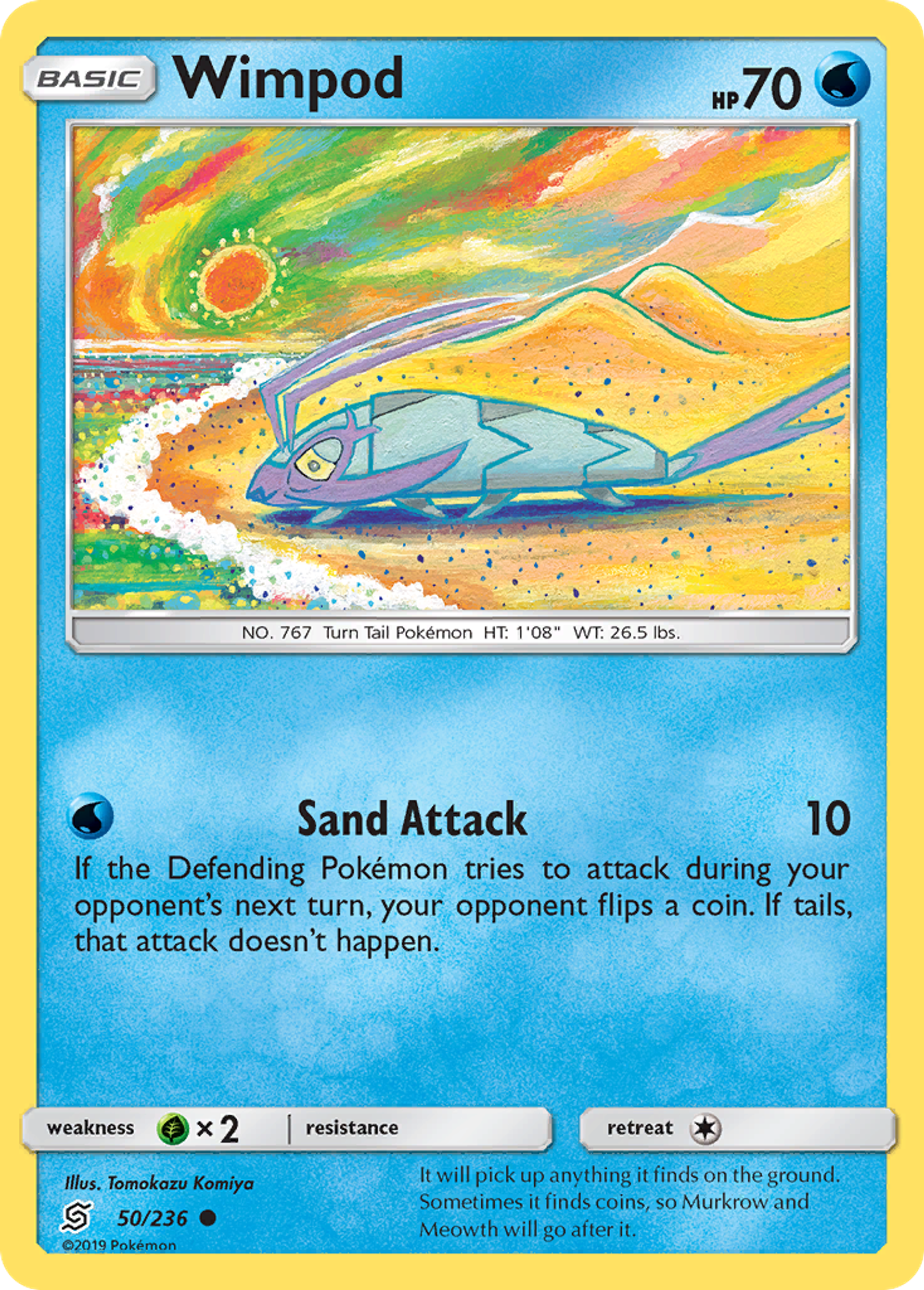 Wimpod — SM - Unified Minds — Pokemon