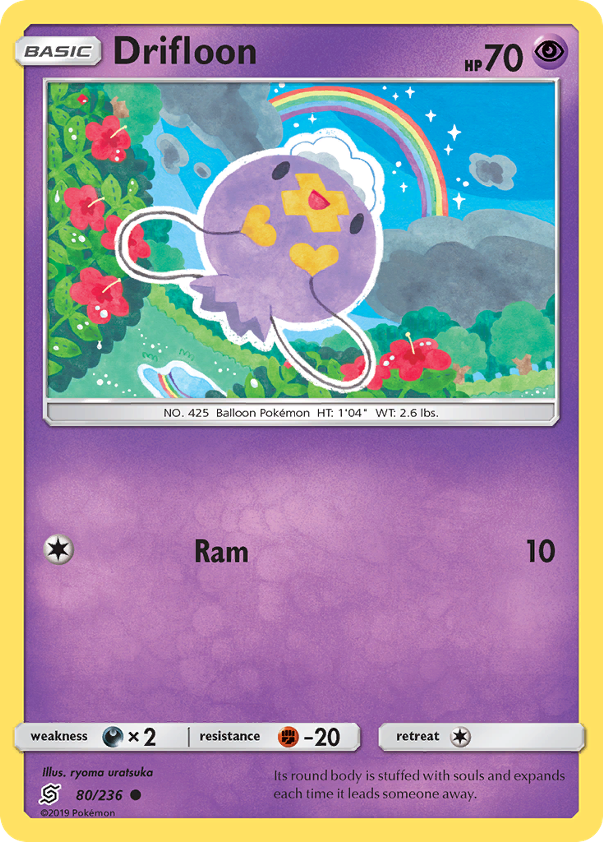 Drifloon — SM - Unified Minds — Pokemon