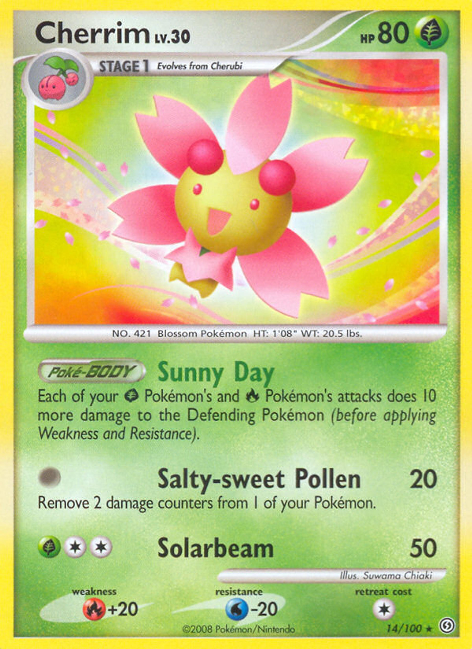Ceriflor Lv.30 — Stormfront — Pokemon
