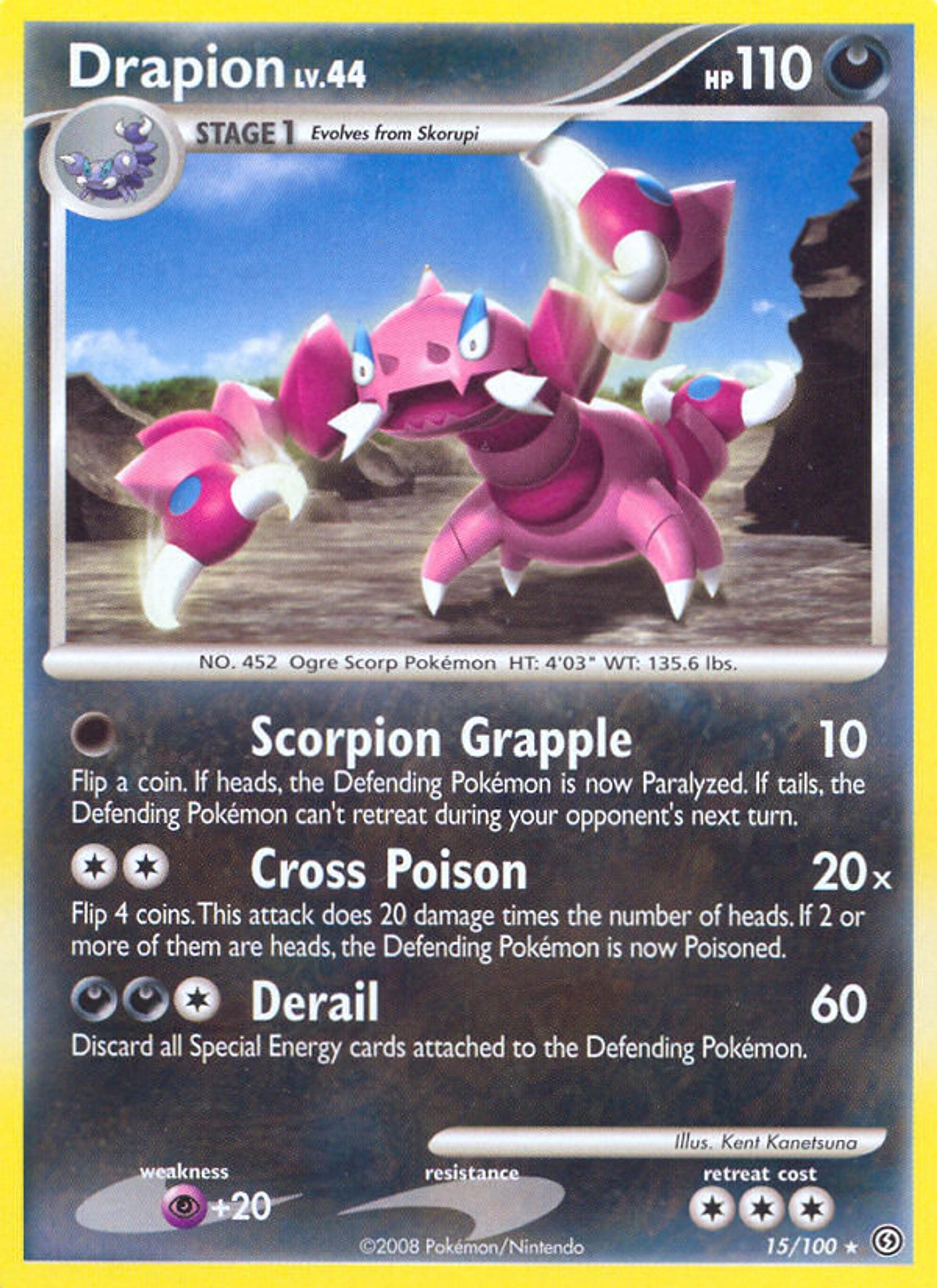 Drascore Lv.44 — Stormfront — Pokemon