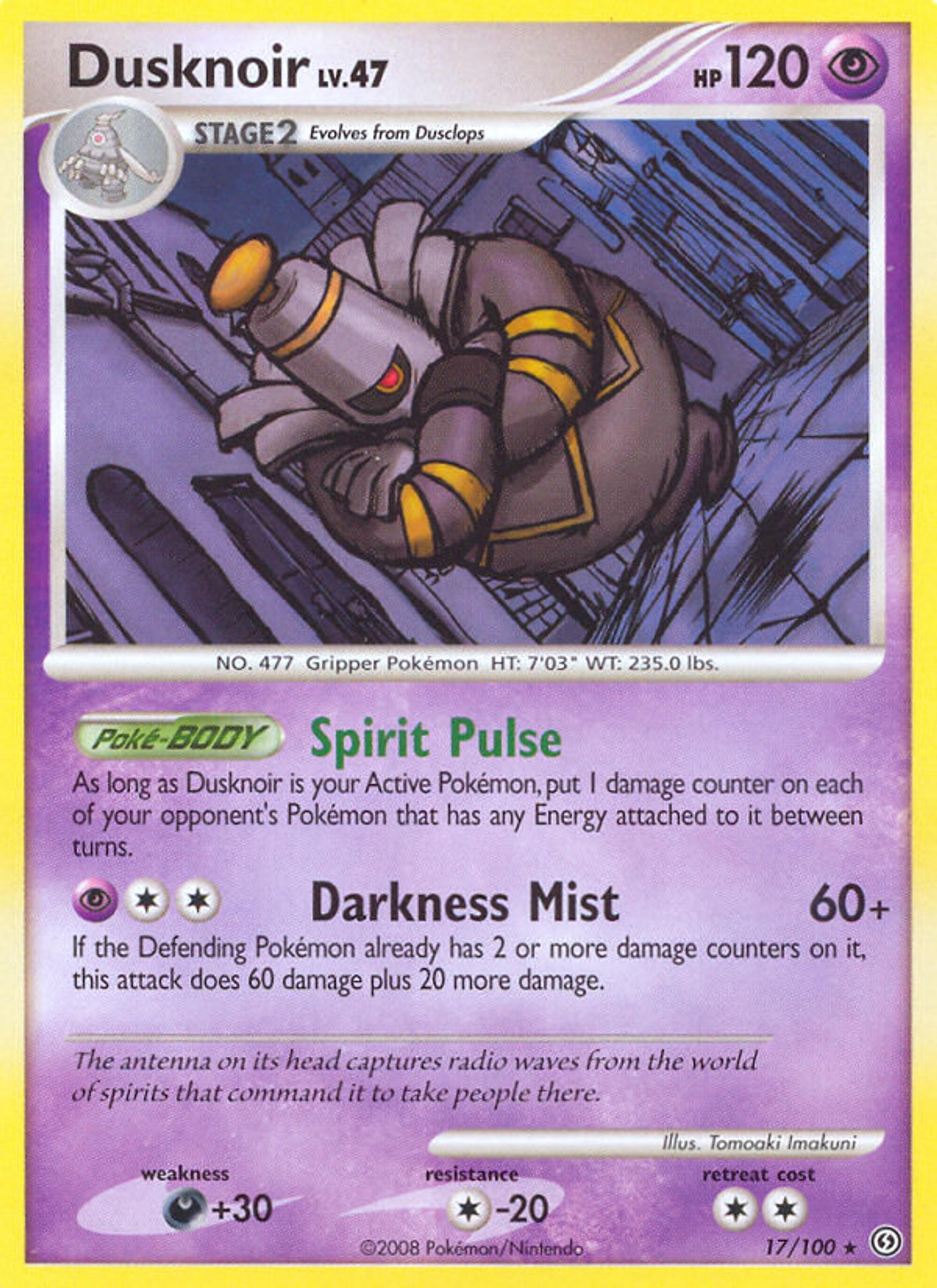 Noctunoir Lv.47 — Stormfront — Pokemon