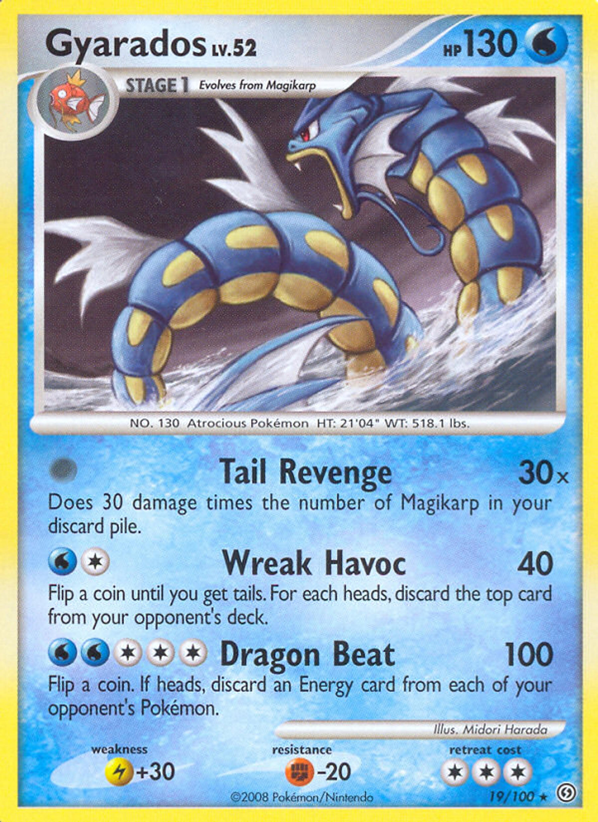 Gyarados — Stormfront — Pokemon