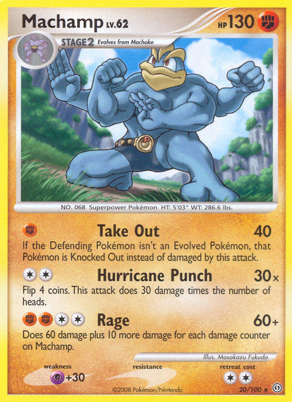 Machamp — Stormfront — Pokemon