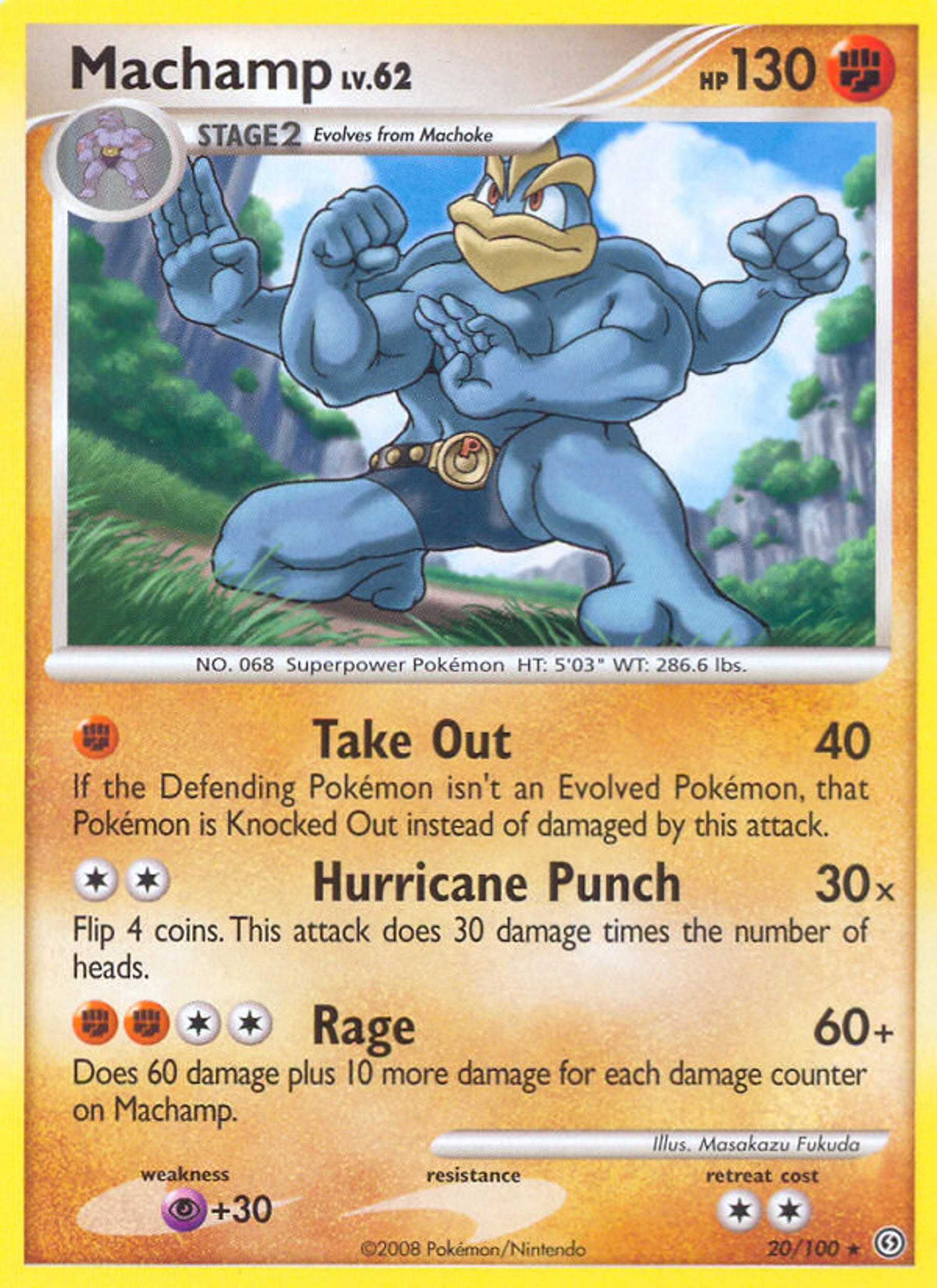 Machamp — Stormfront — Pokemon