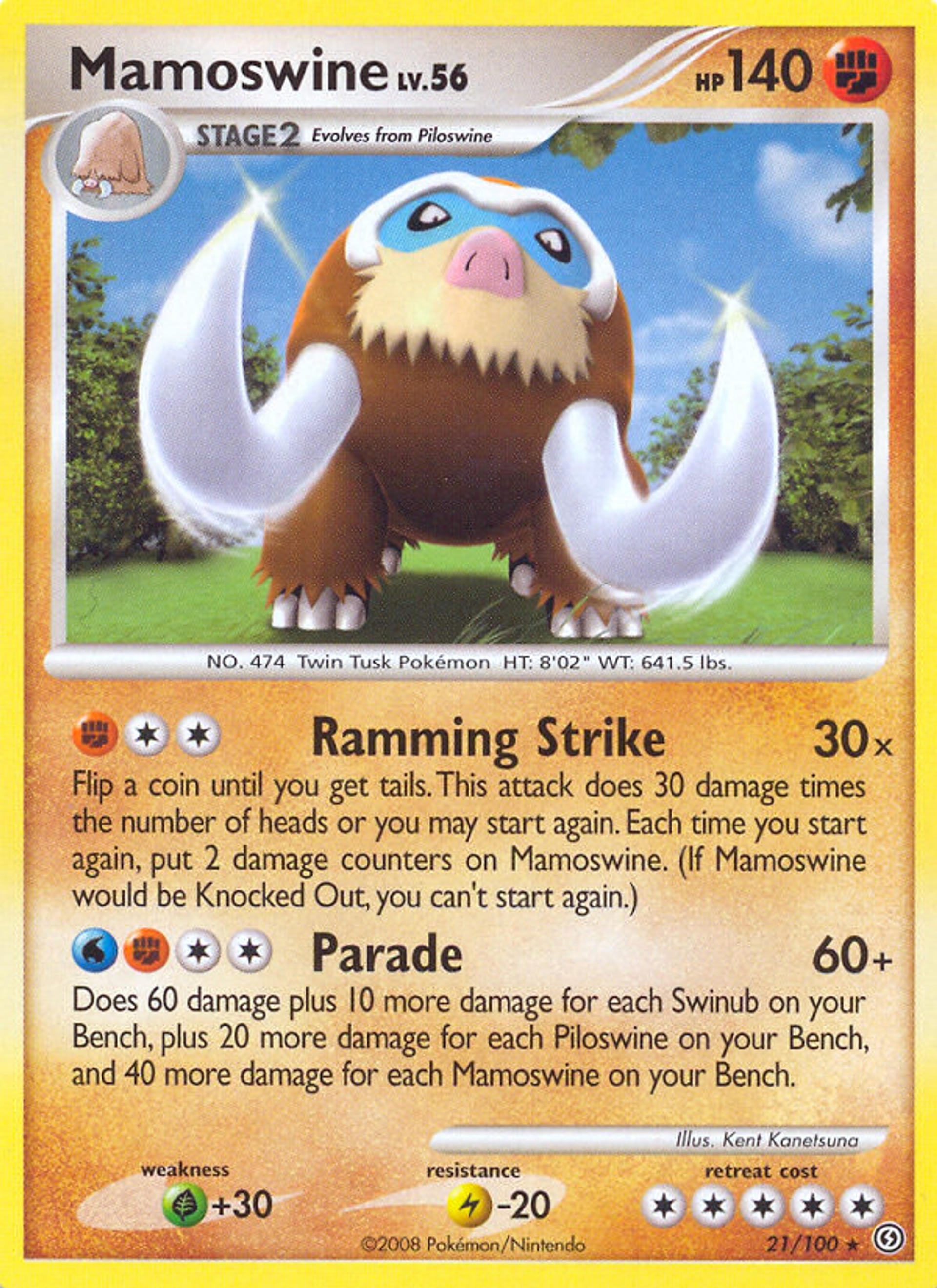 Mammochon Lv.56 — Stormfront — Pokemon