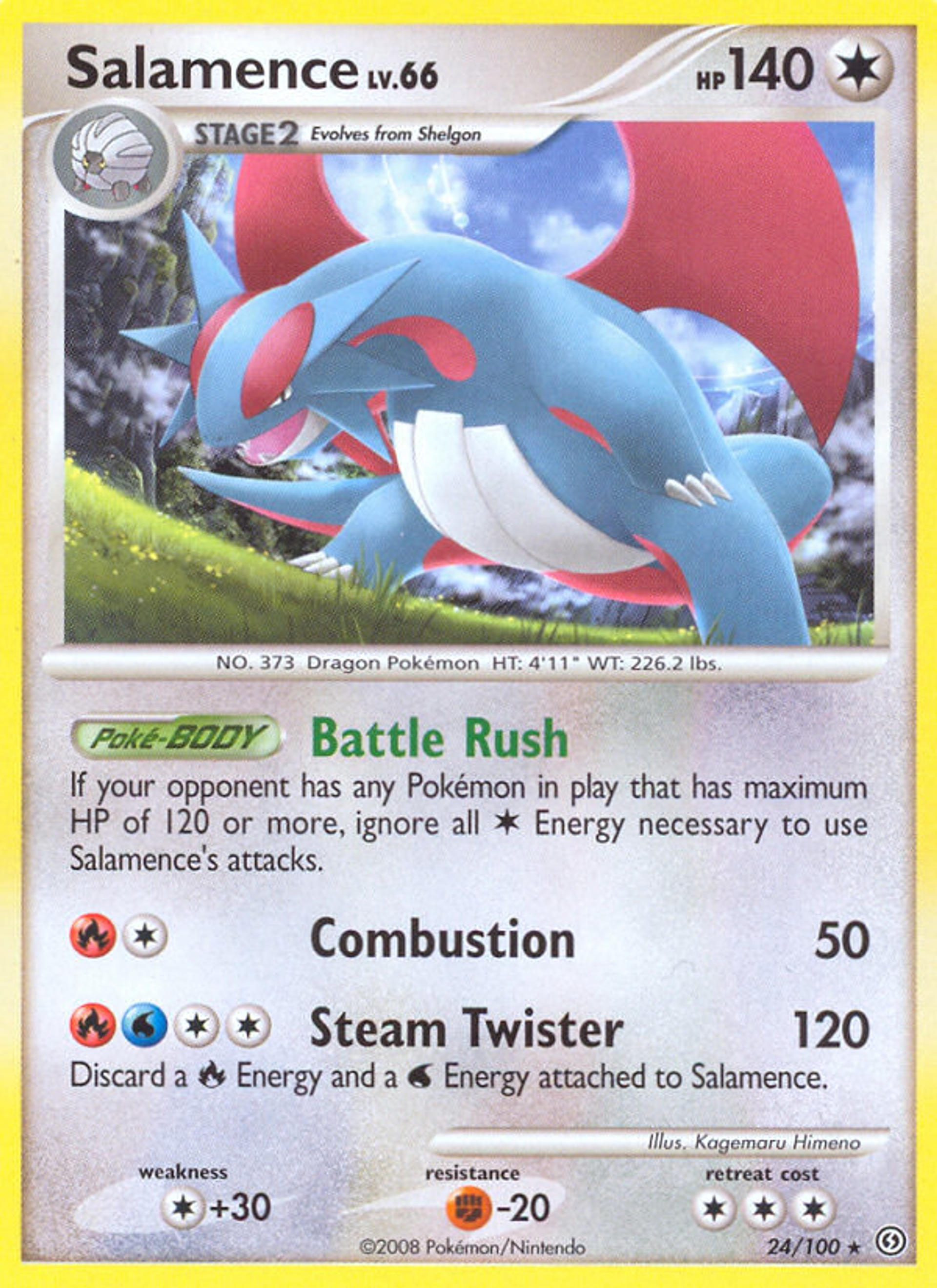Salamence — Stormfront — Pokemon
