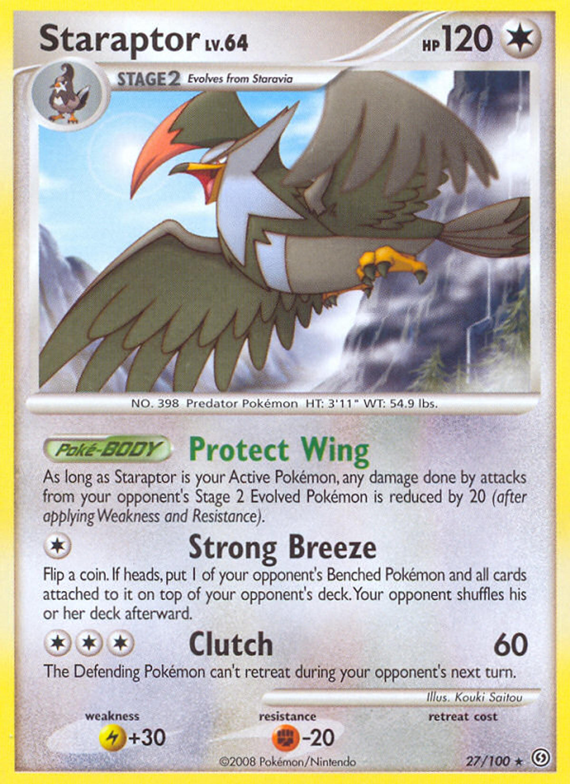 Staraptor — Stormfront — Pokemon