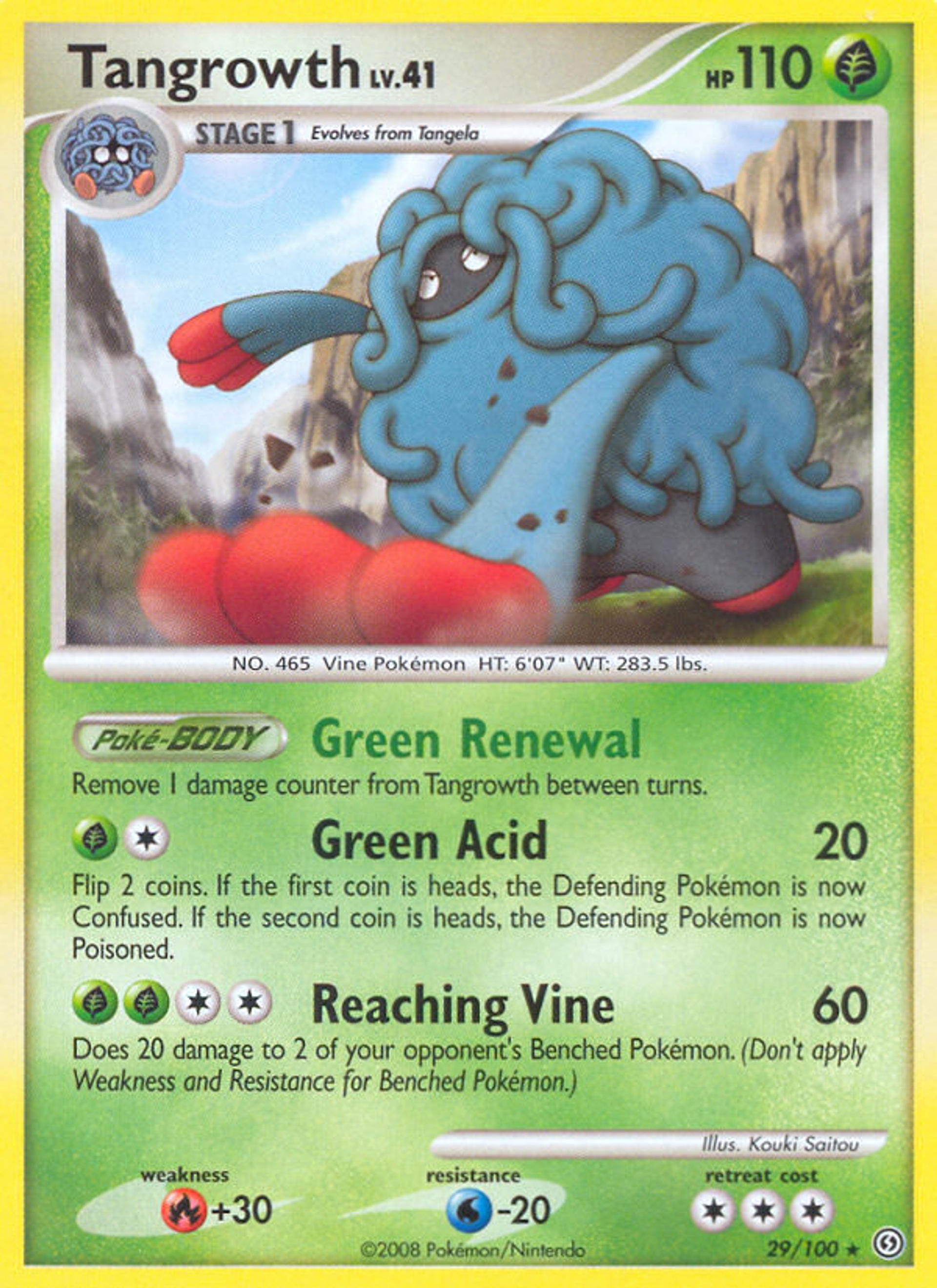 Tangrowth — Stormfront — Pokemon