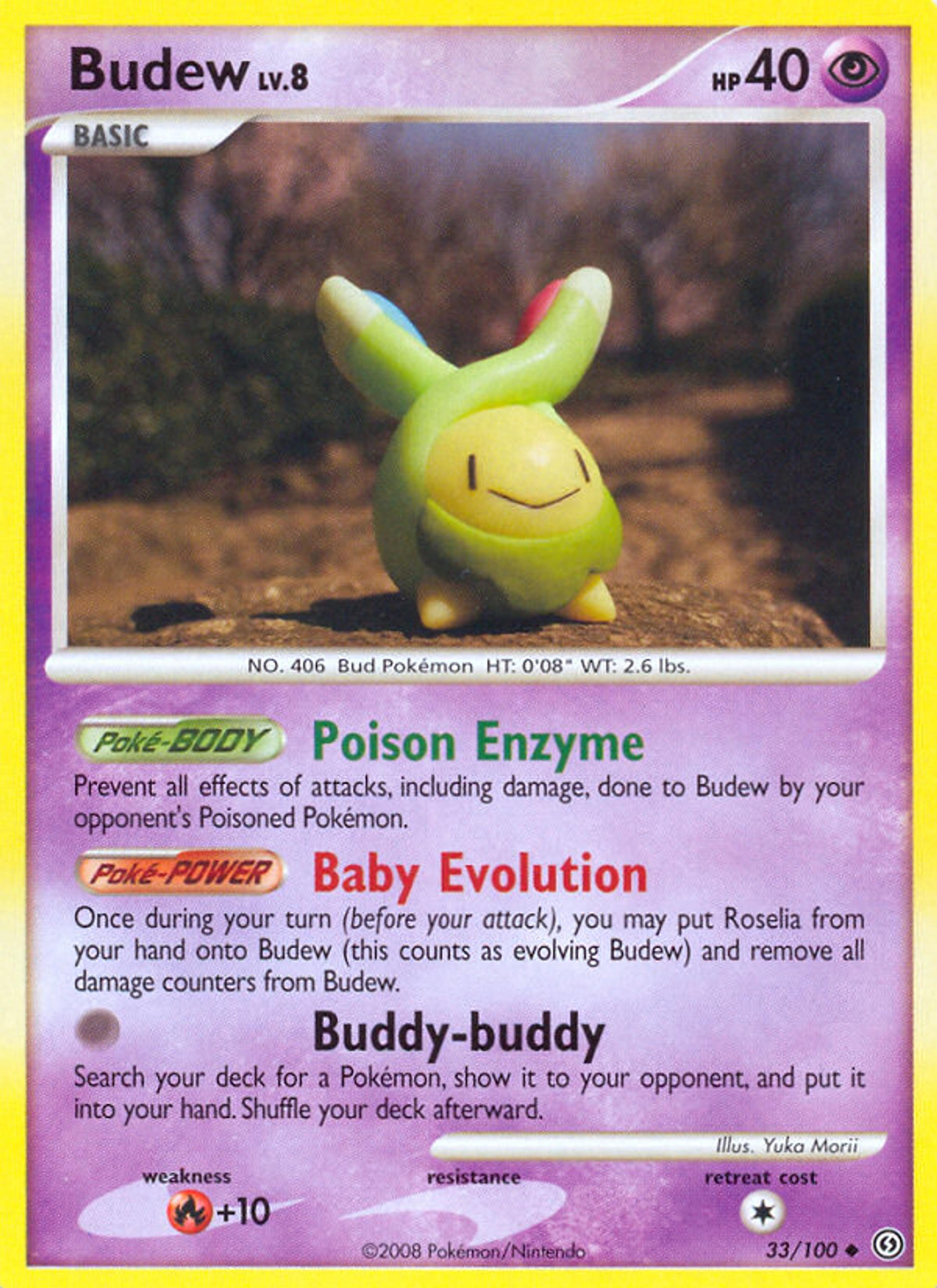 Budew — Stormfront — Pokemon
