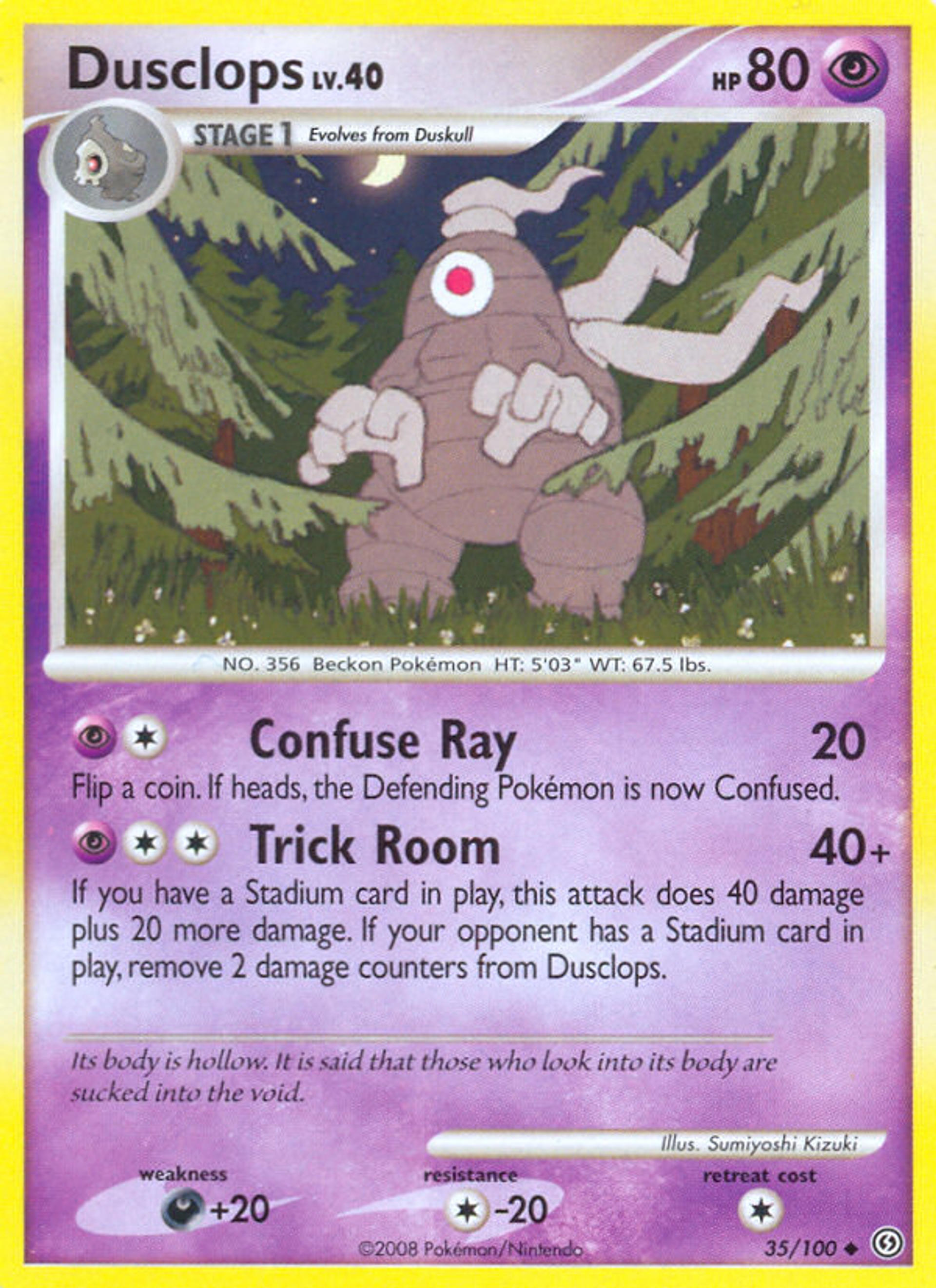 Dusclops — Stormfront — Pokemon
