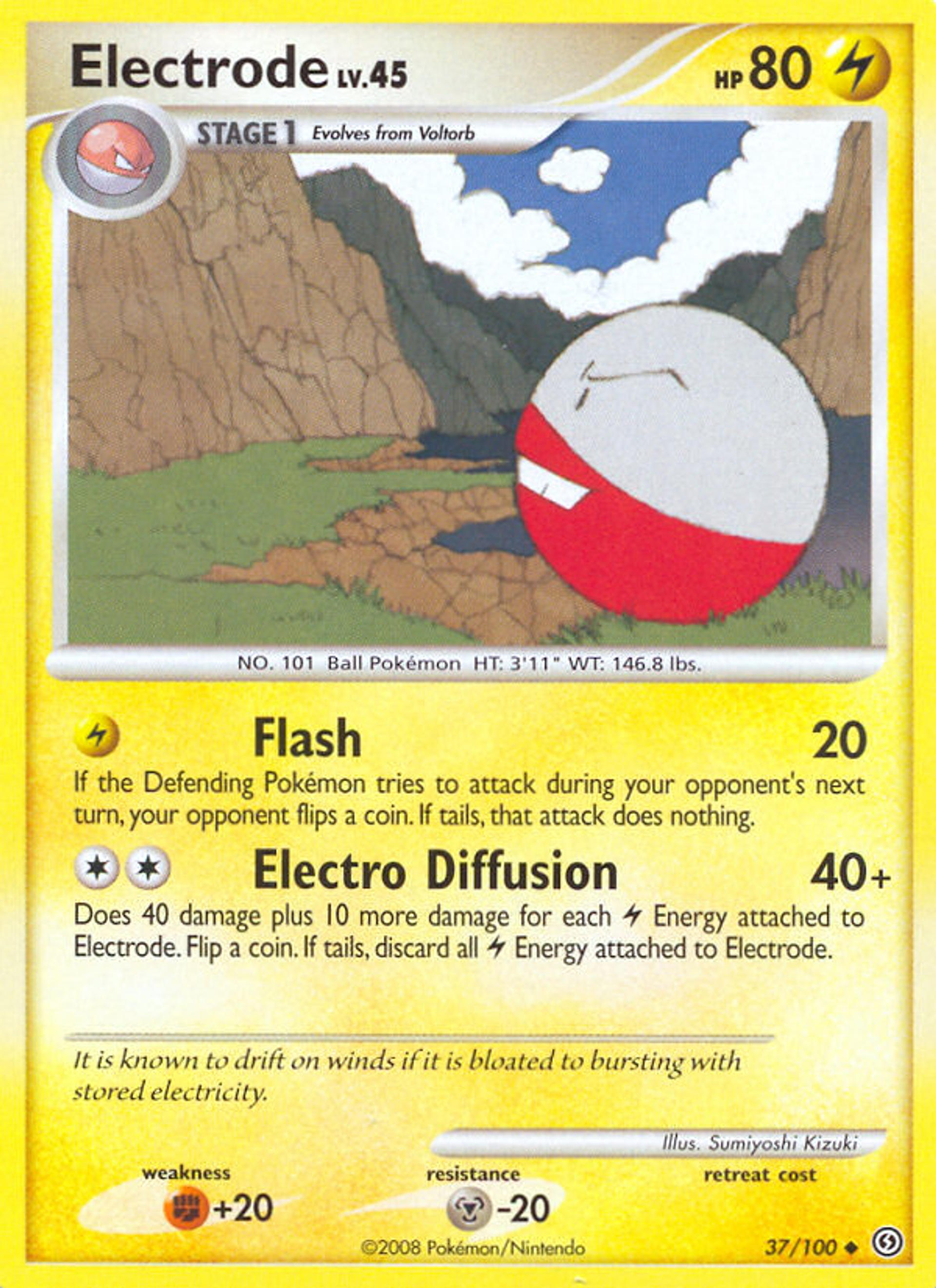 Electrode — Stormfront — Pokemon