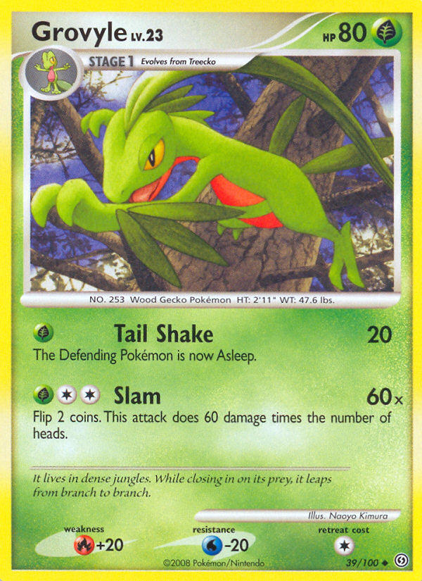 Grovyle — Stormfront — Pokemon