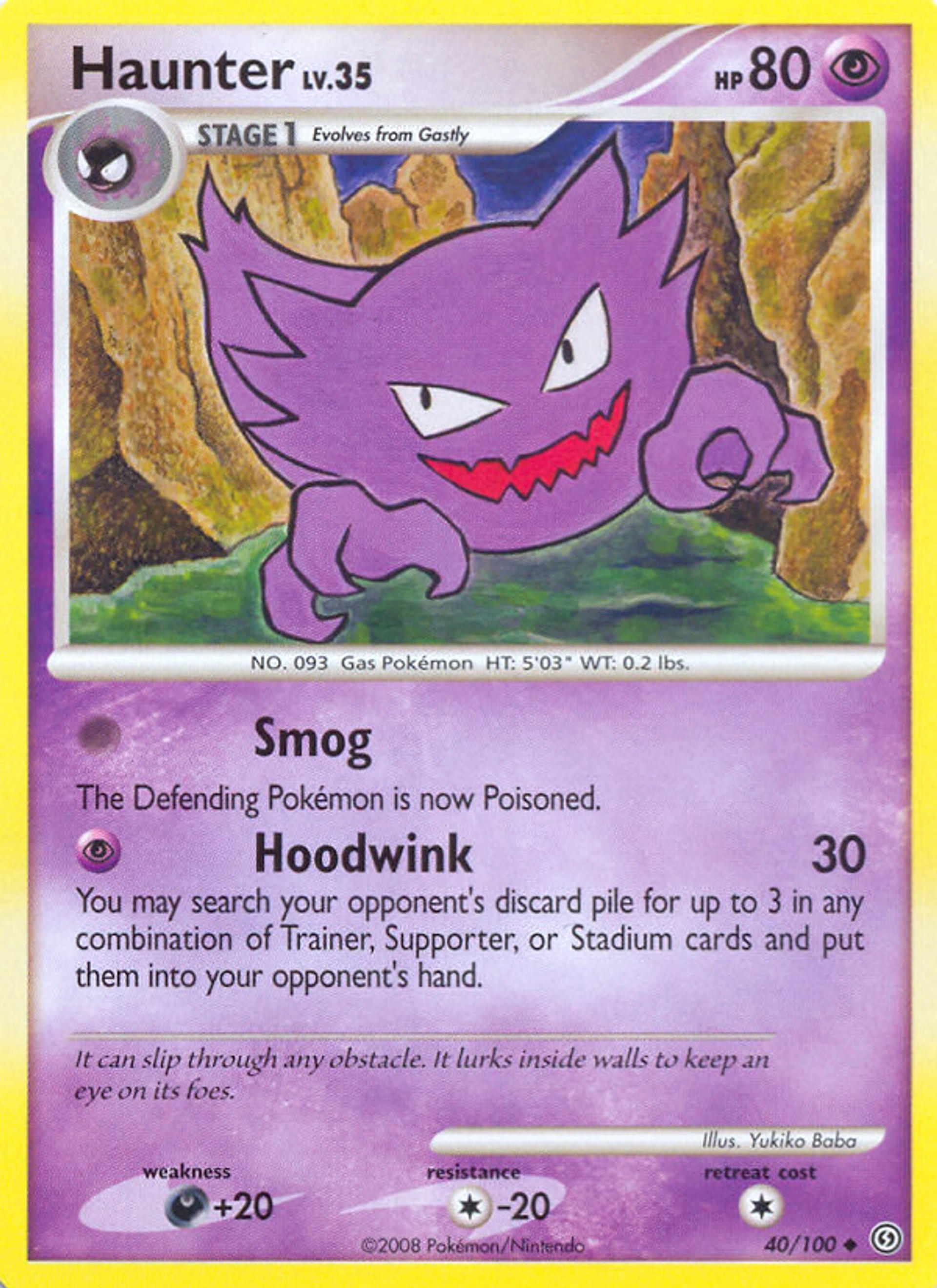 Haunter — Stormfront — Pokemon