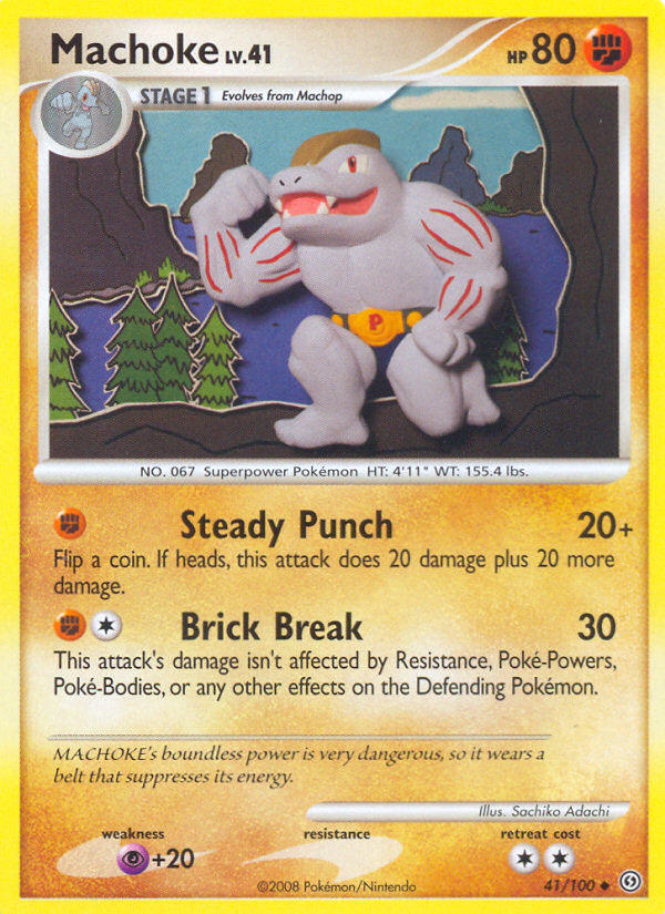 Machoke — Stormfront — Pokemon