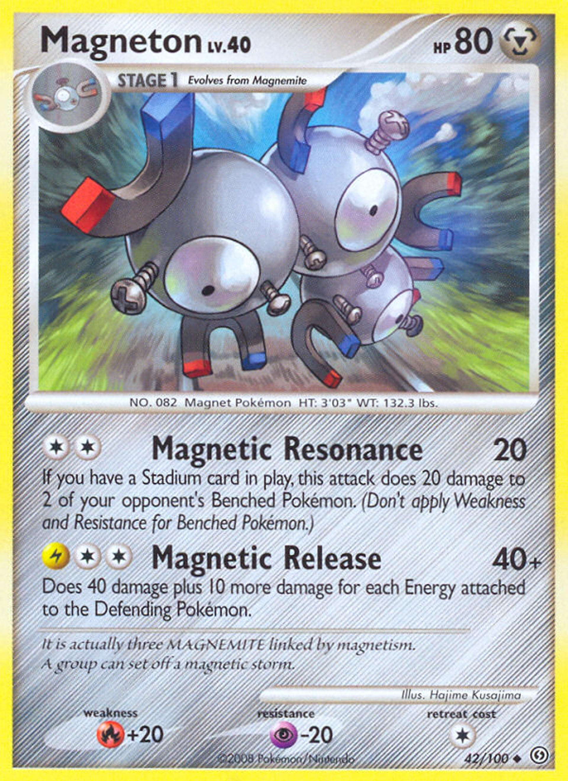 Magneton — Stormfront — Pokemon