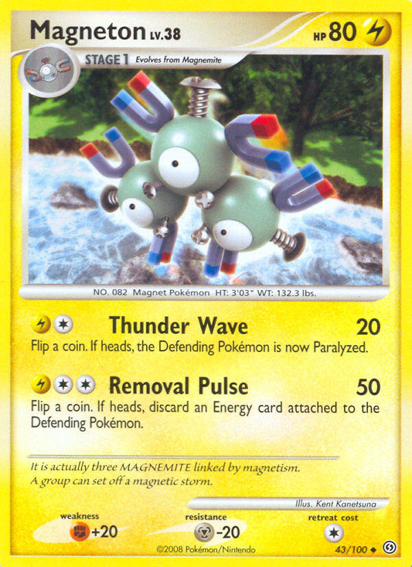 Magneton — Stormfront — Pokemon