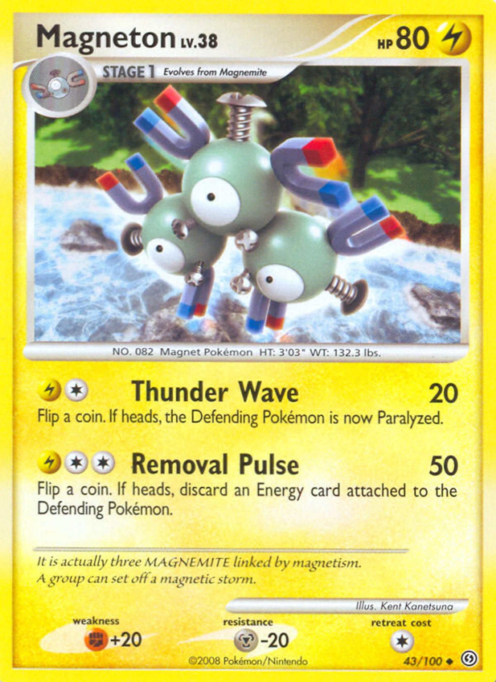 Magneton — Stormfront — Pokemon
