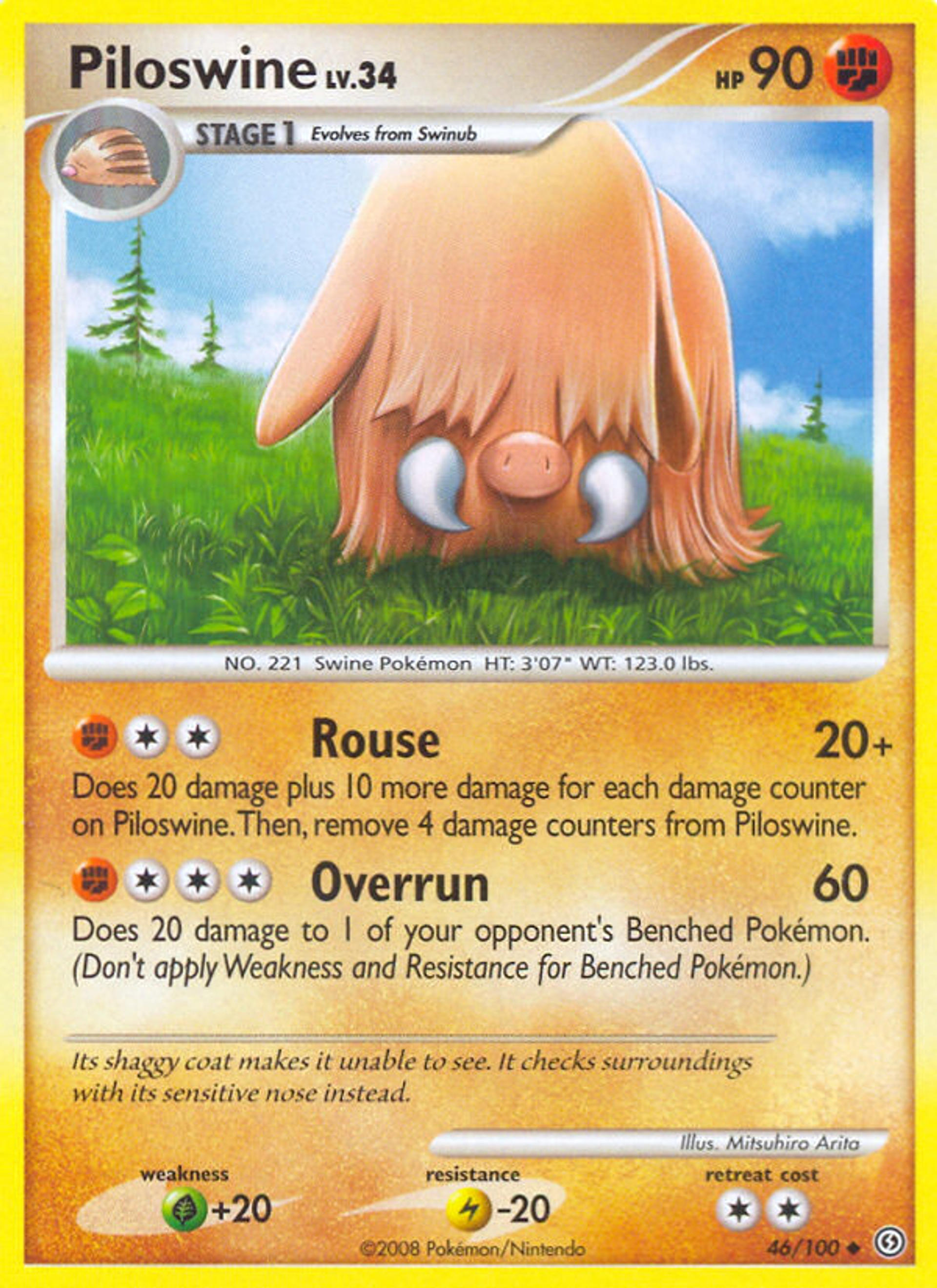 Cochignon Lv.34 — Stormfront — Pokemon