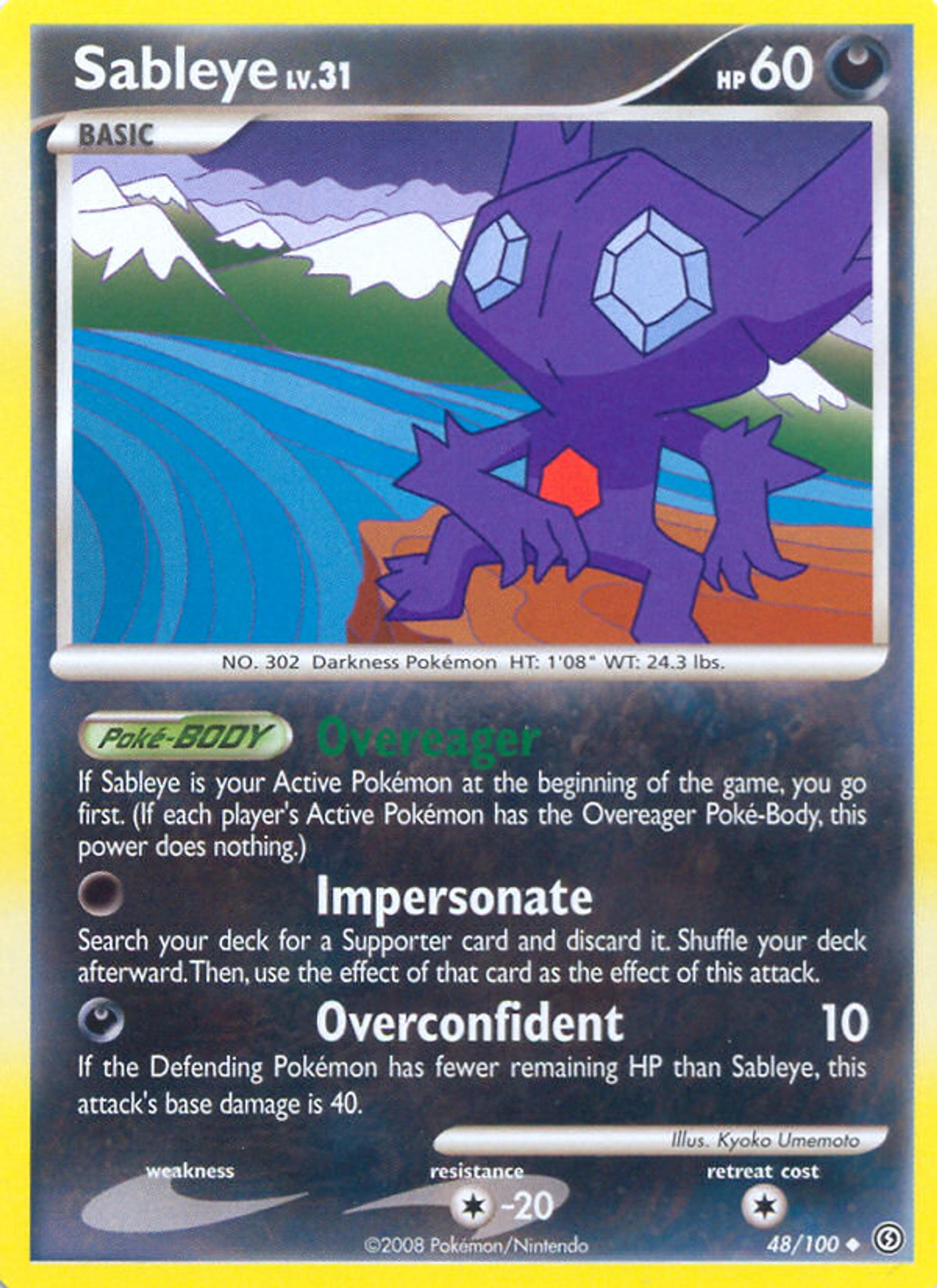 Sableye — Stormfront — Pokemon
