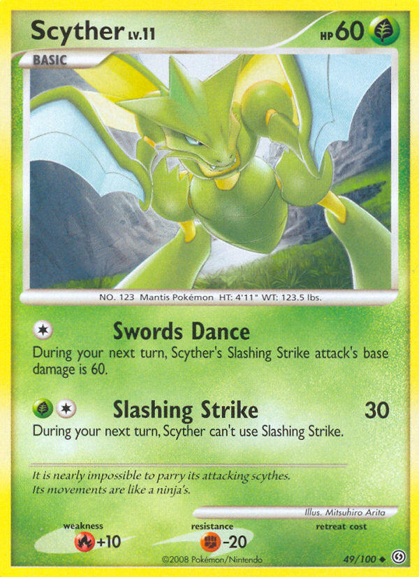 Scyther — Stormfront — Pokemon